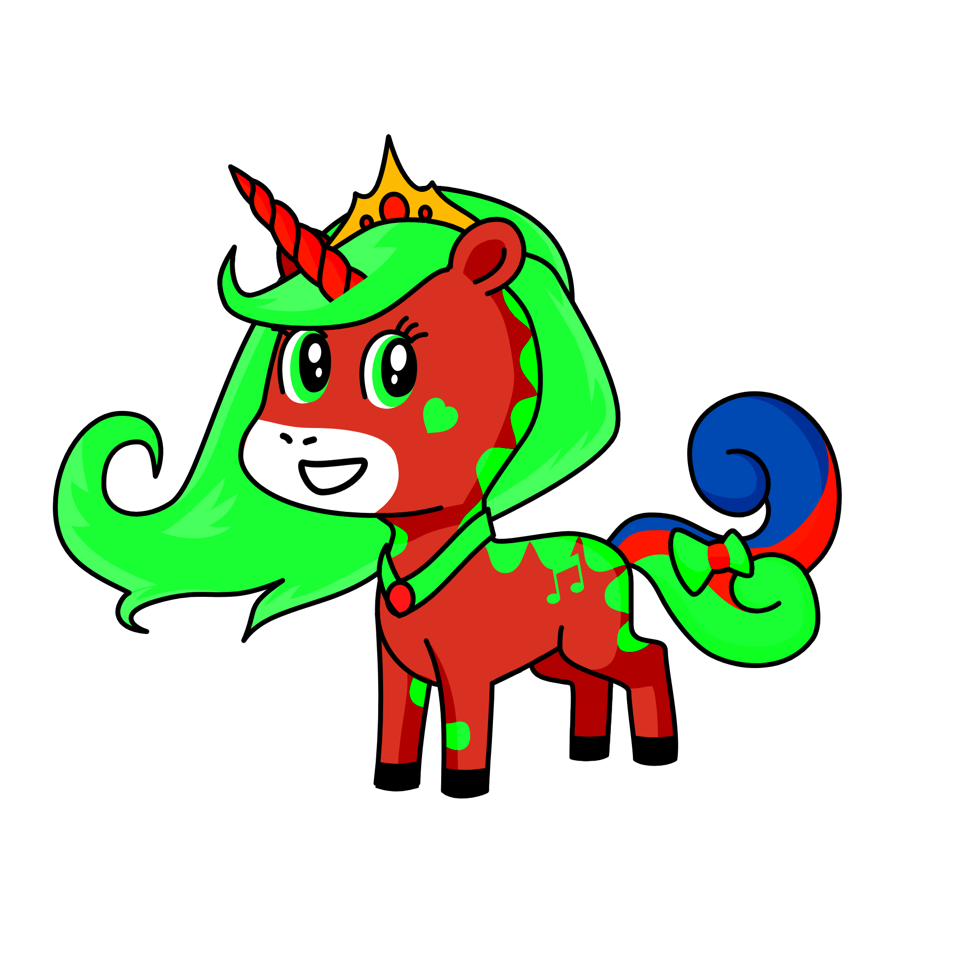 chrismas, the unicorn