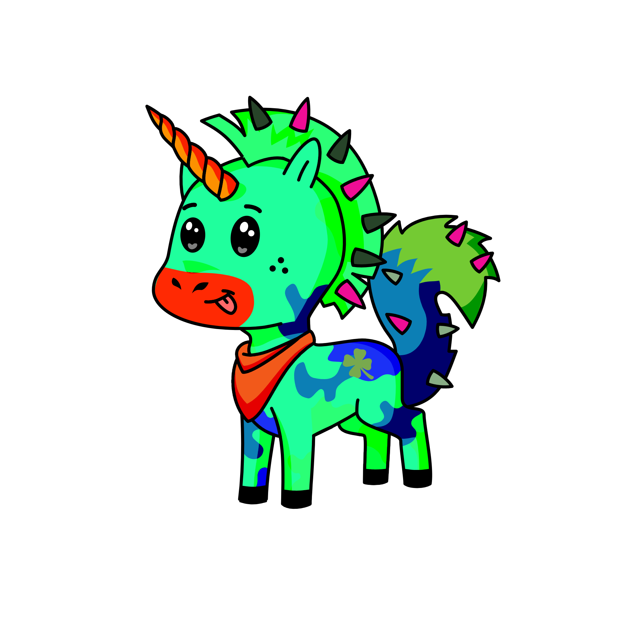 spike, the unicorn