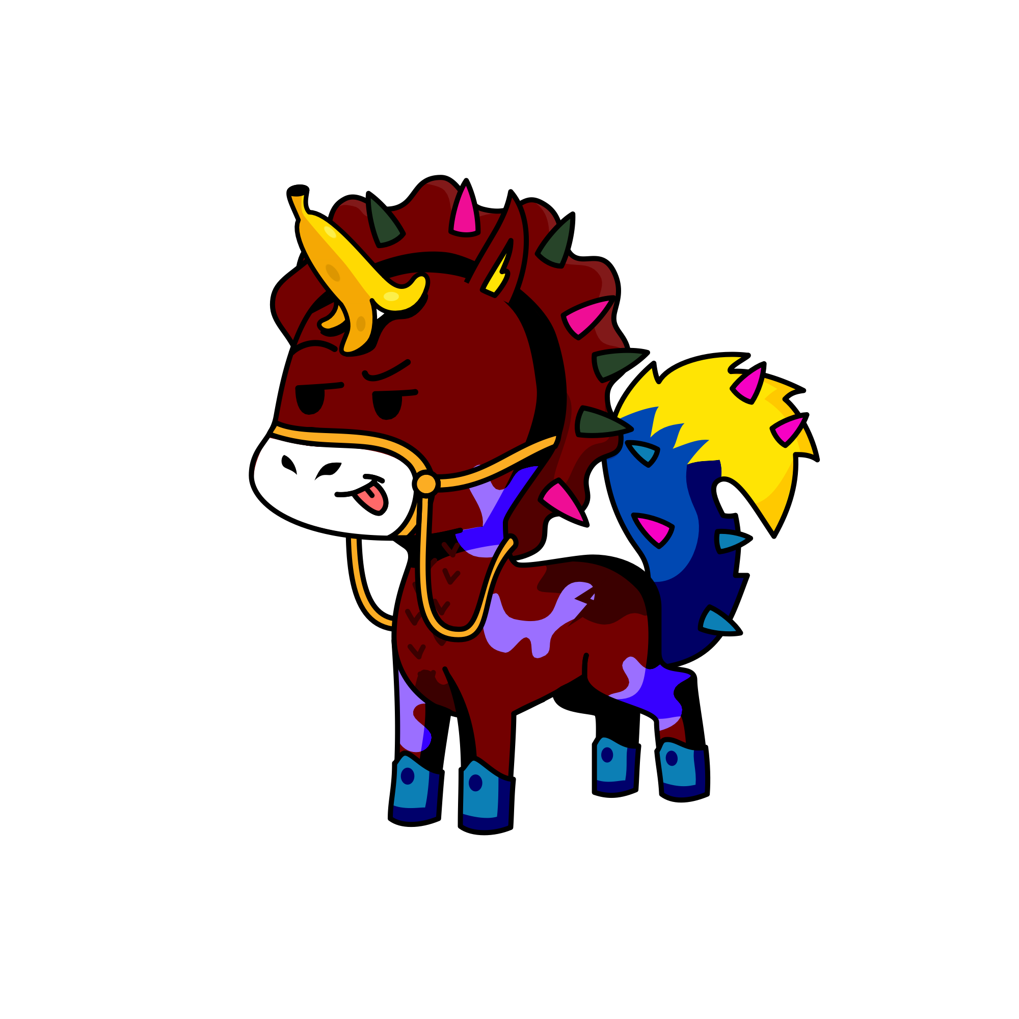 사막유니콘 짱구버전, the unicorn