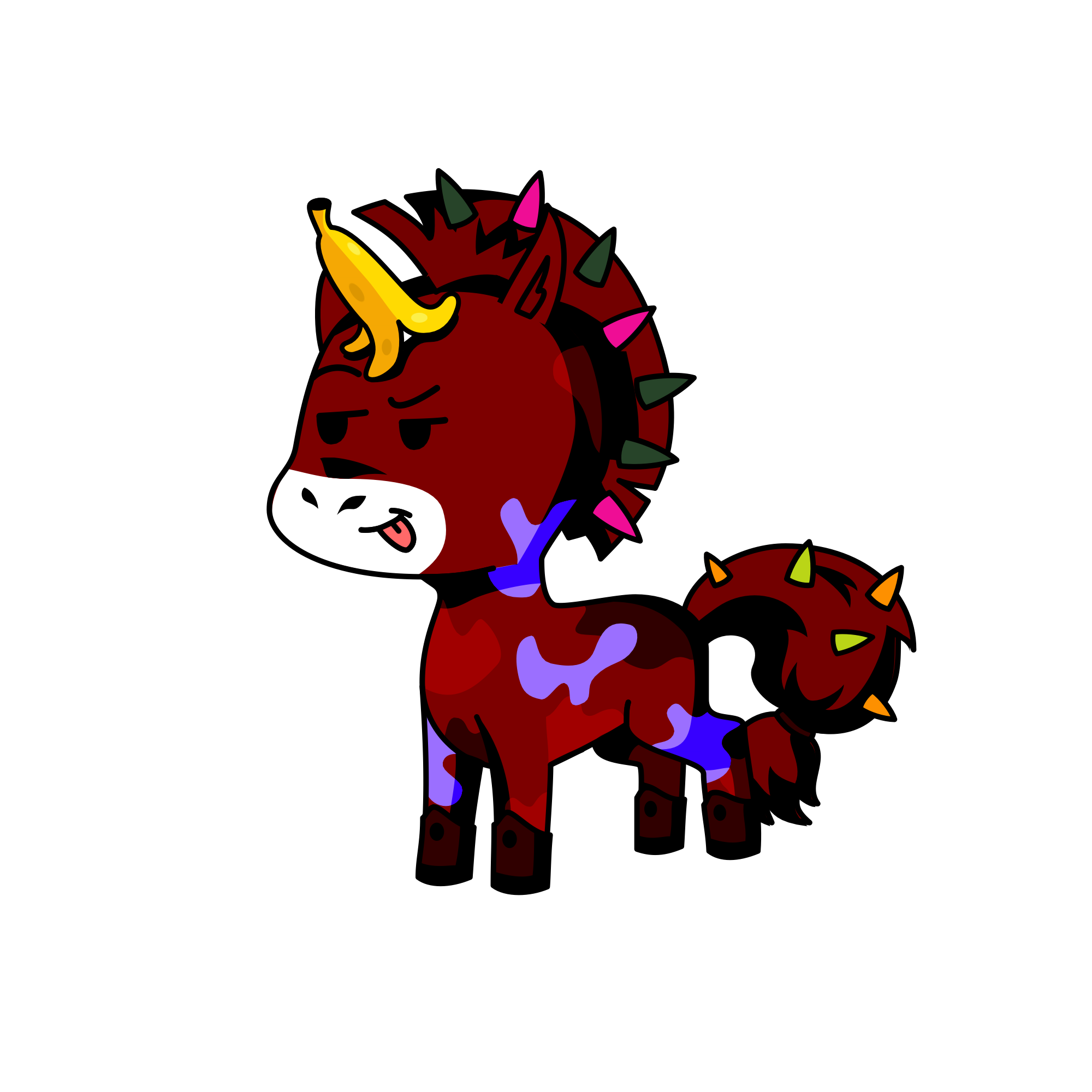 Messy, the unicorn