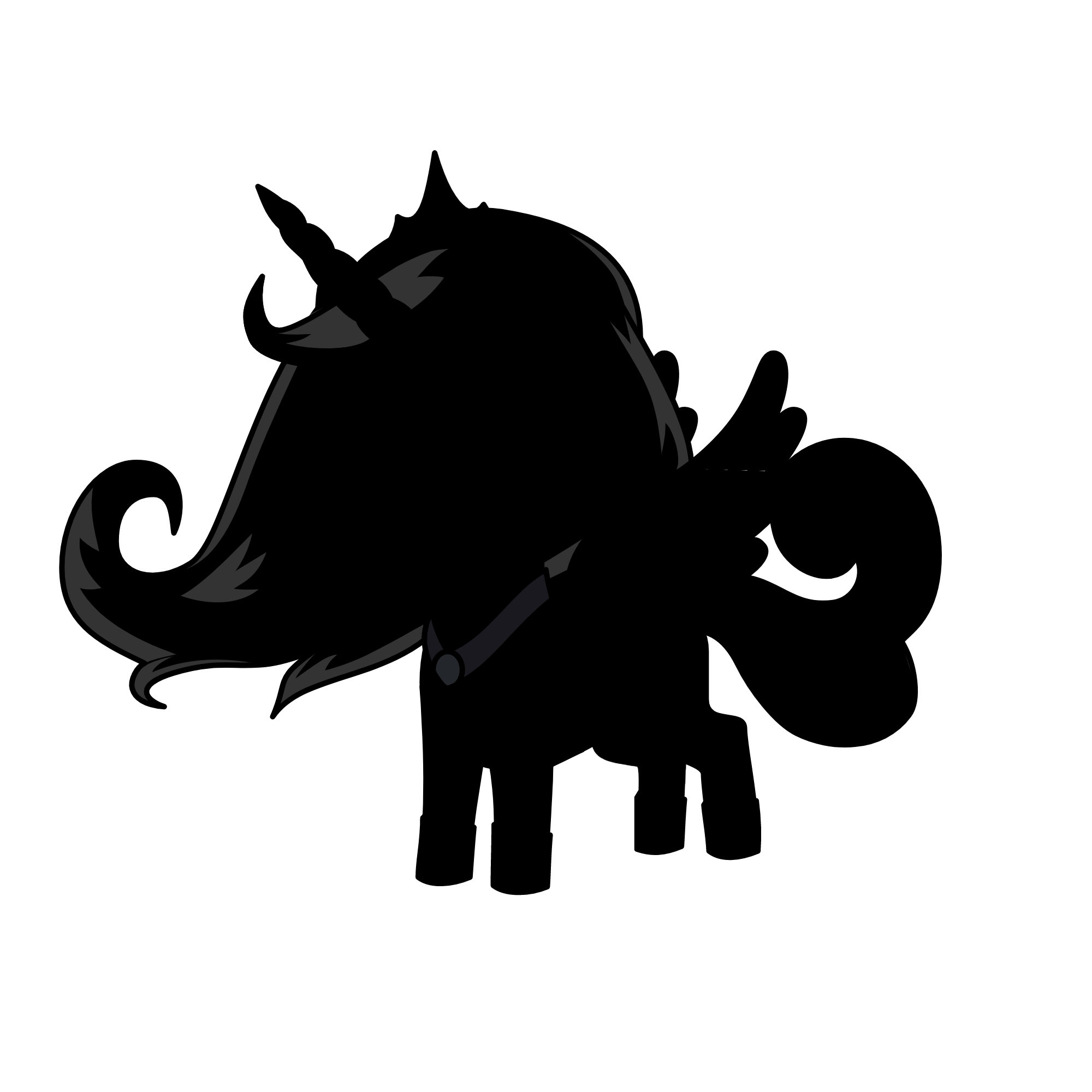 Evil, the unicorn