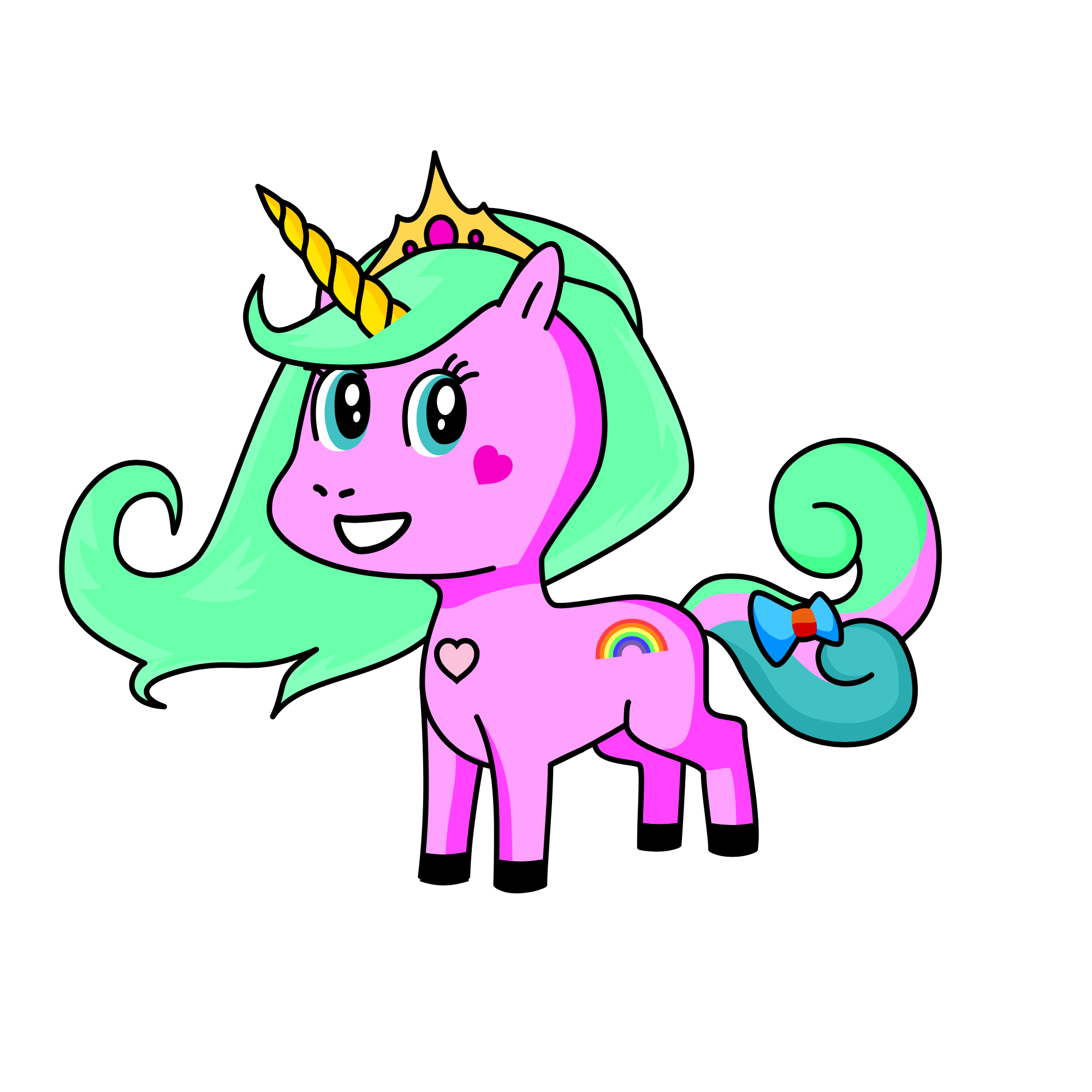 sparcalina, the unicorn