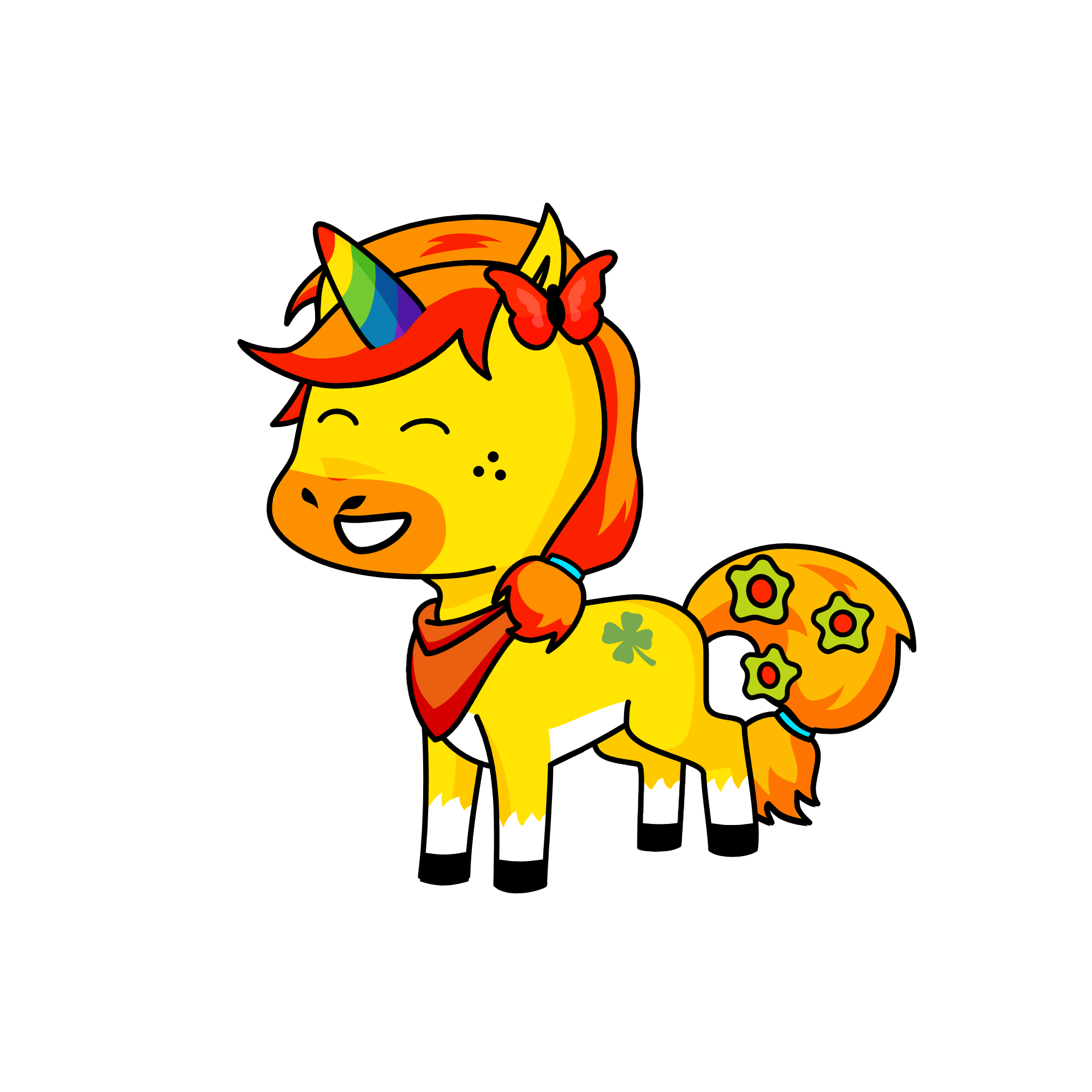 Sunny, the unicorn
