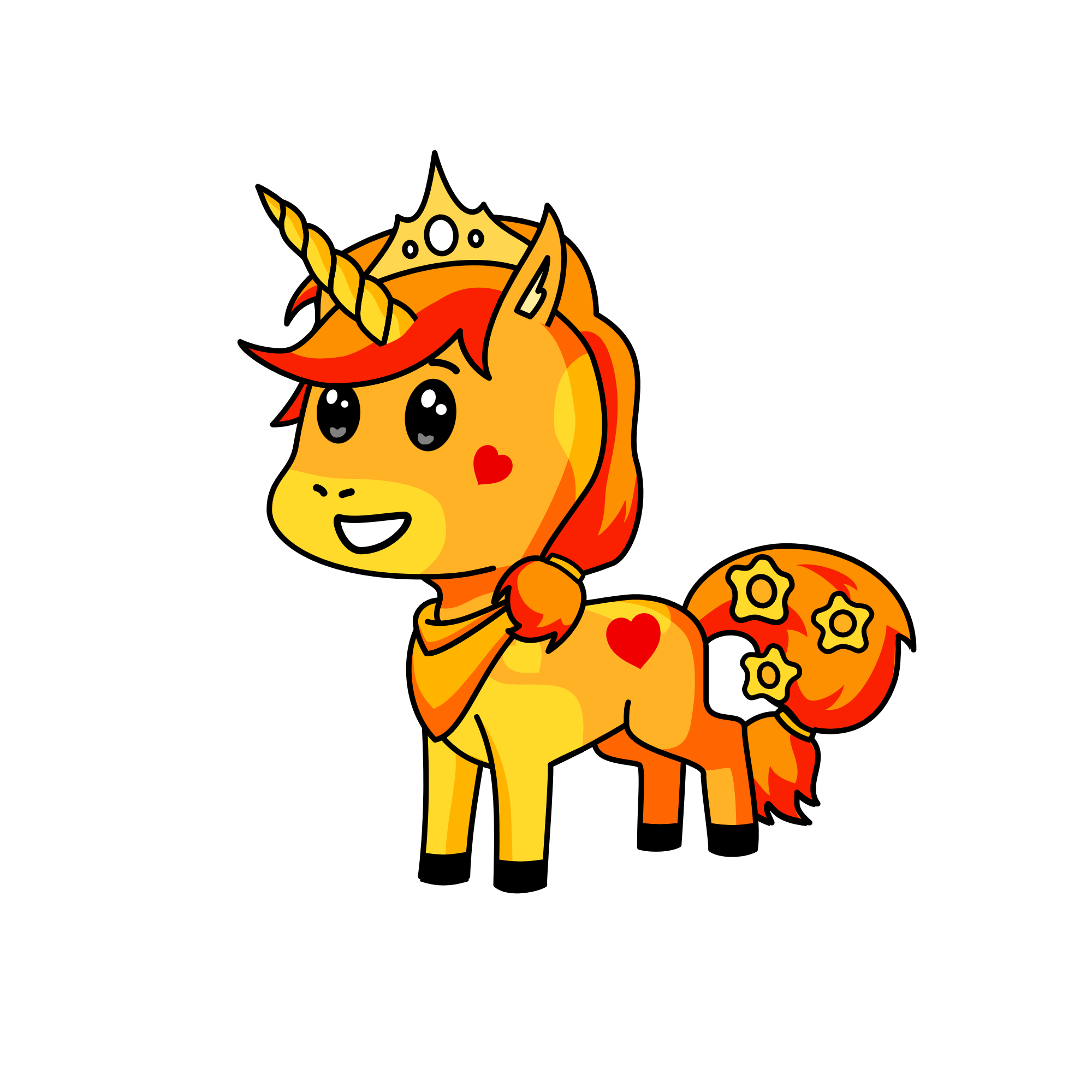 Blossom, the unicorn
