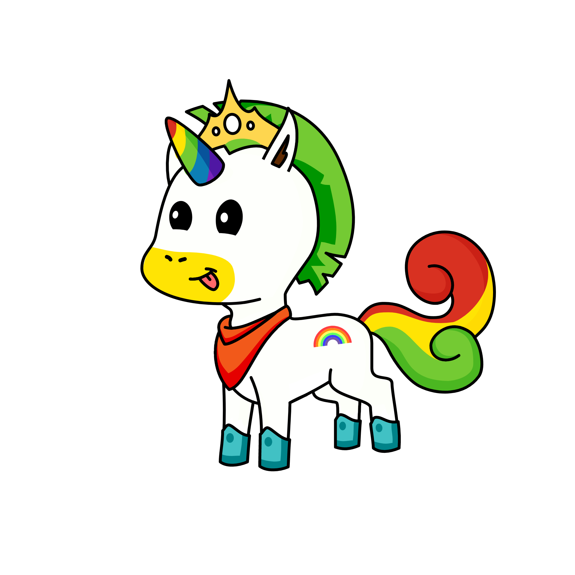 weee, the unicorn