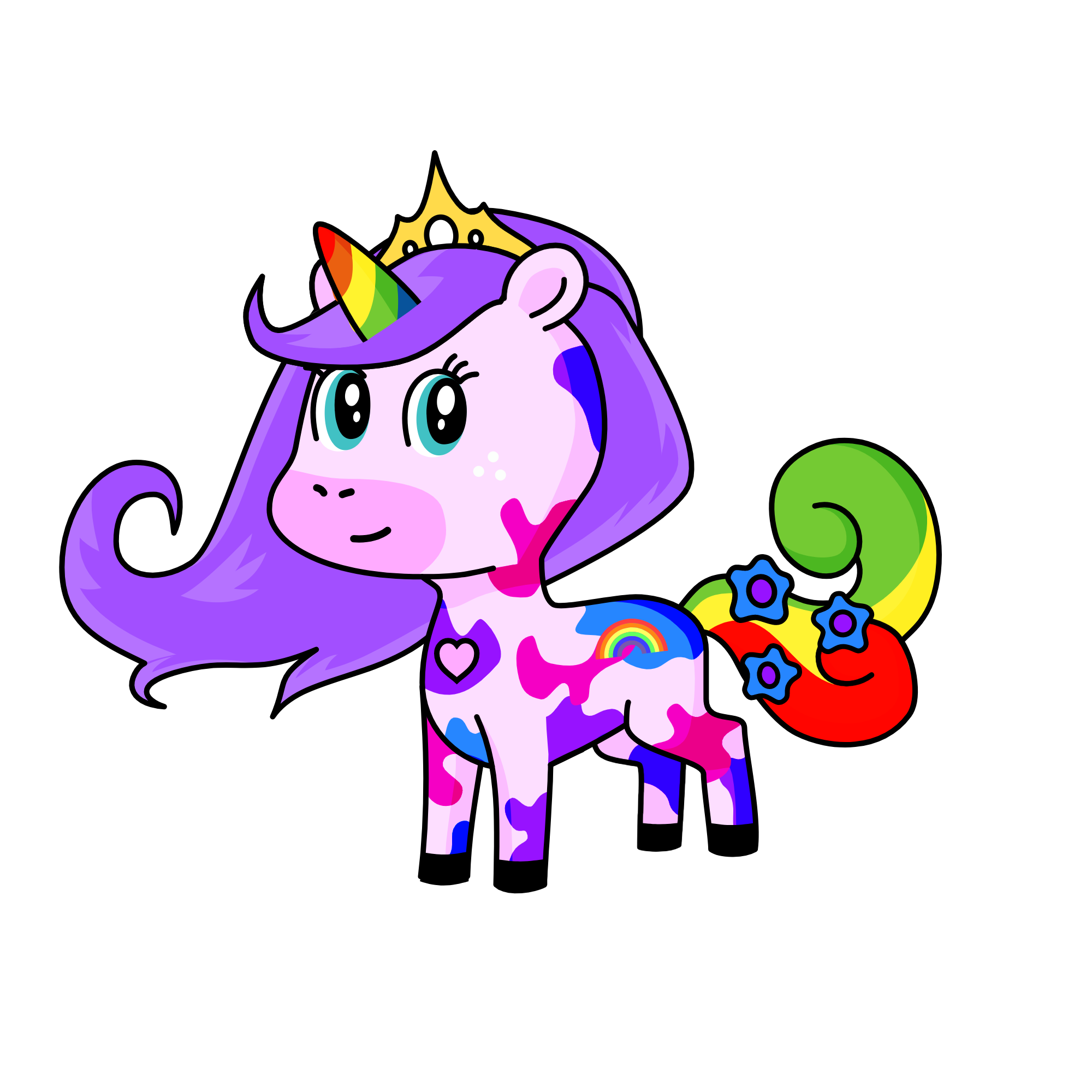 unicorn :), the unicorn