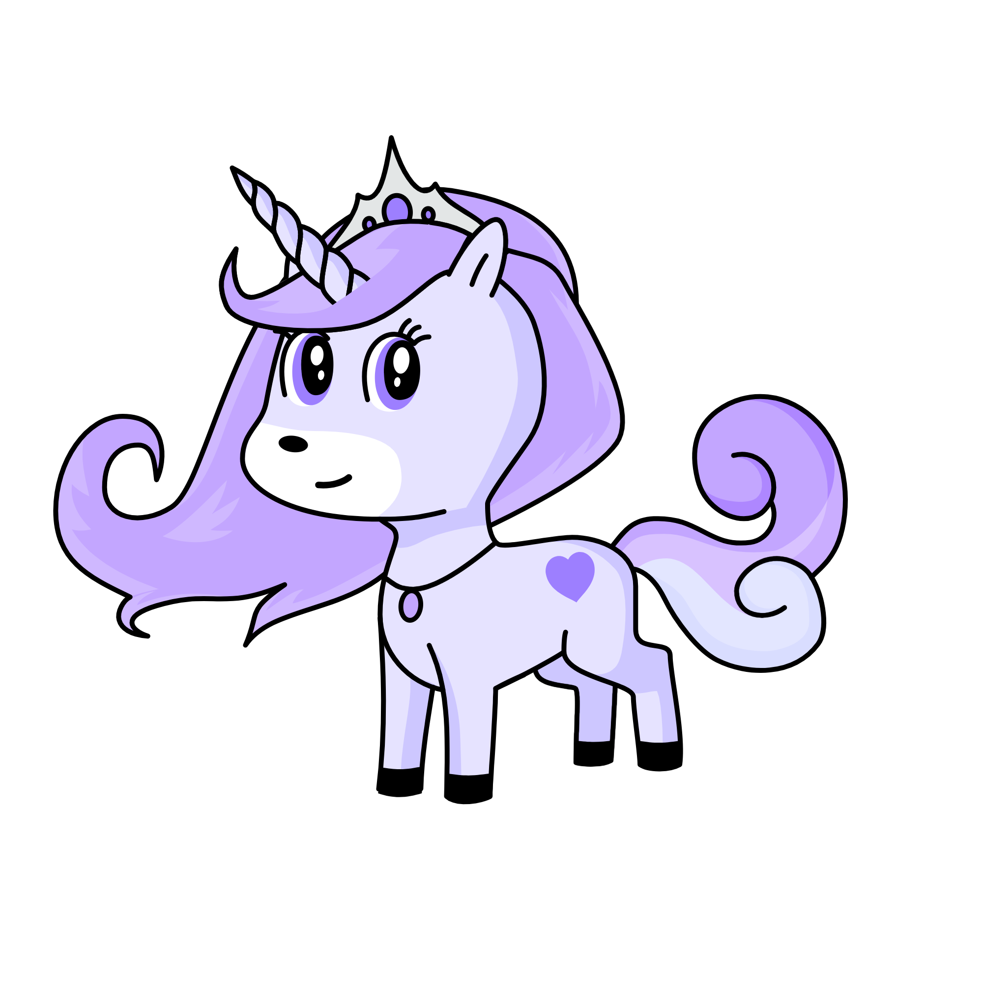 Moon, the unicorn