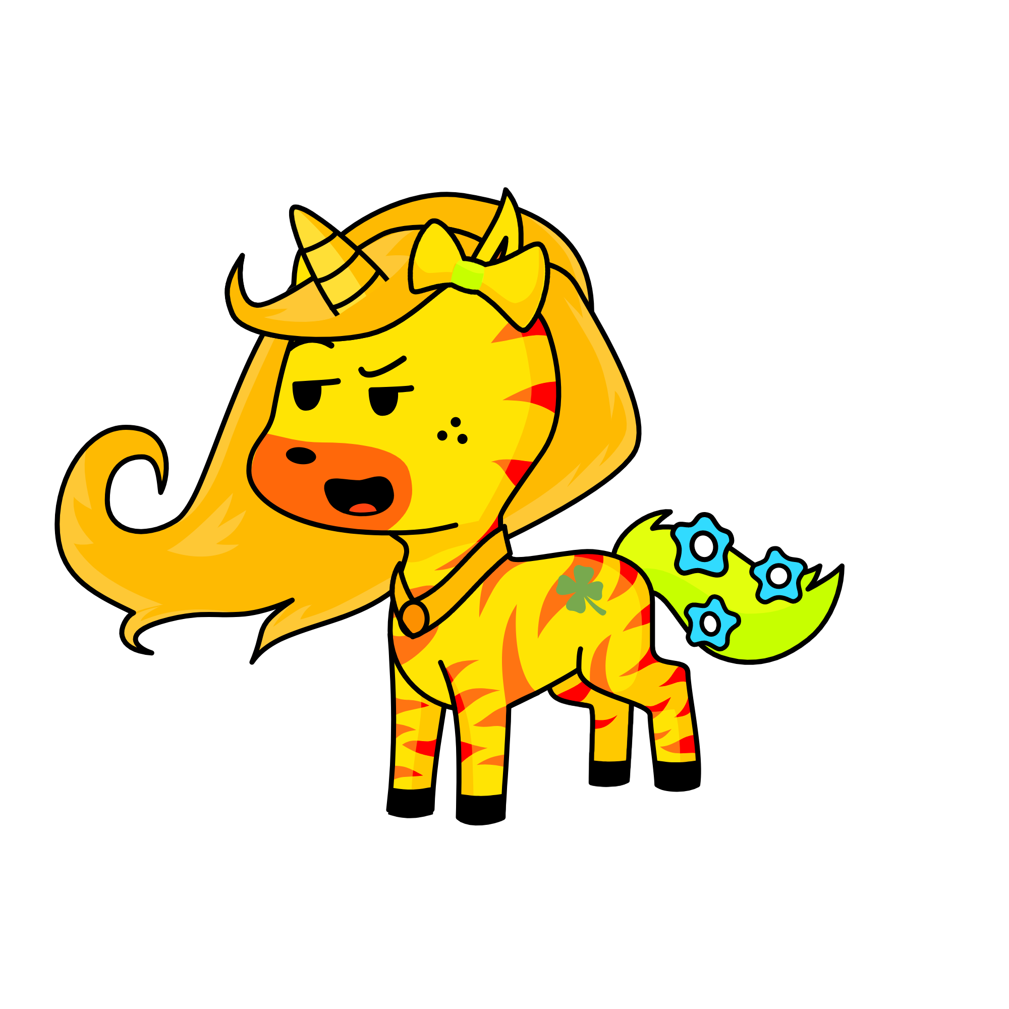Butter, the unicorn