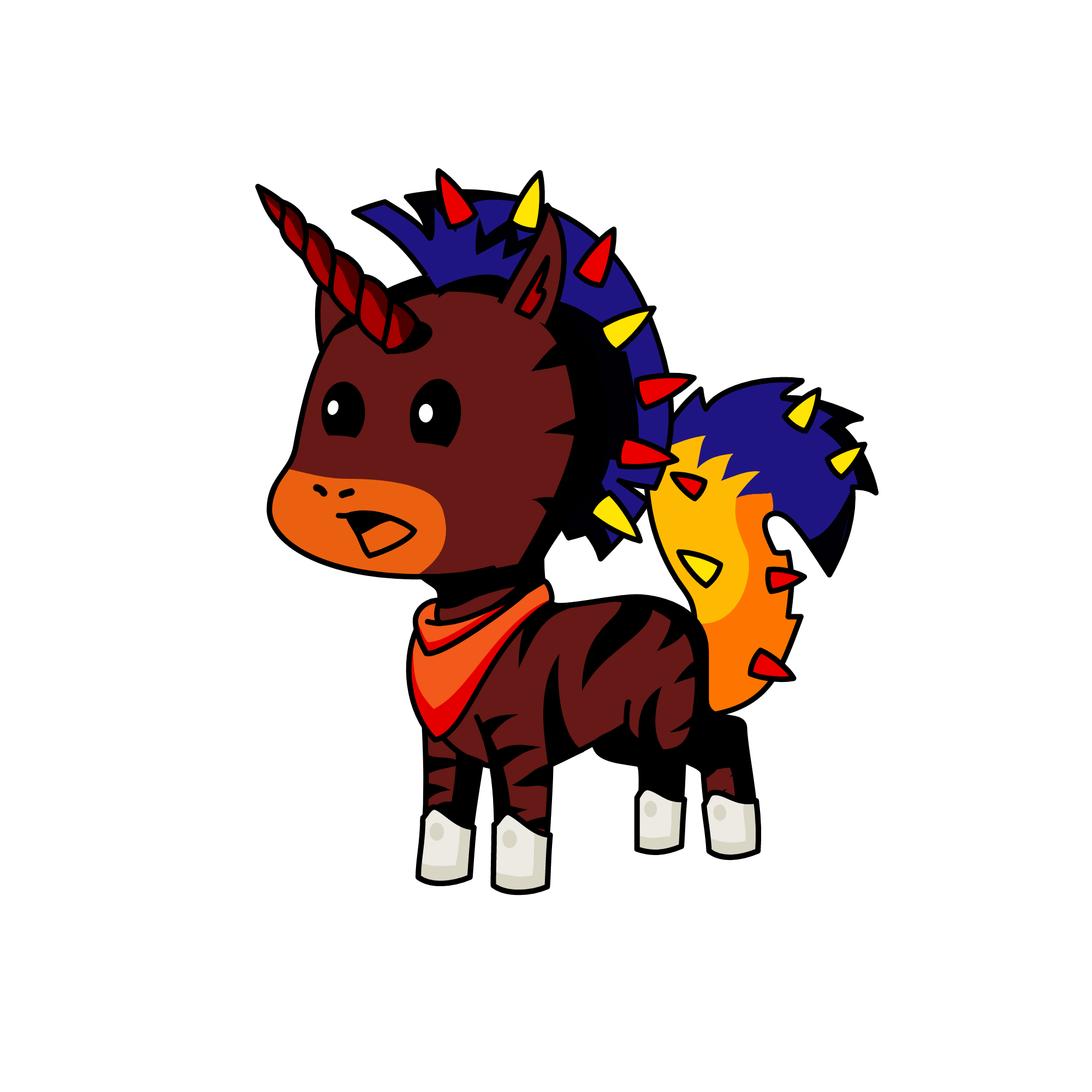 Flöli, the unicorn