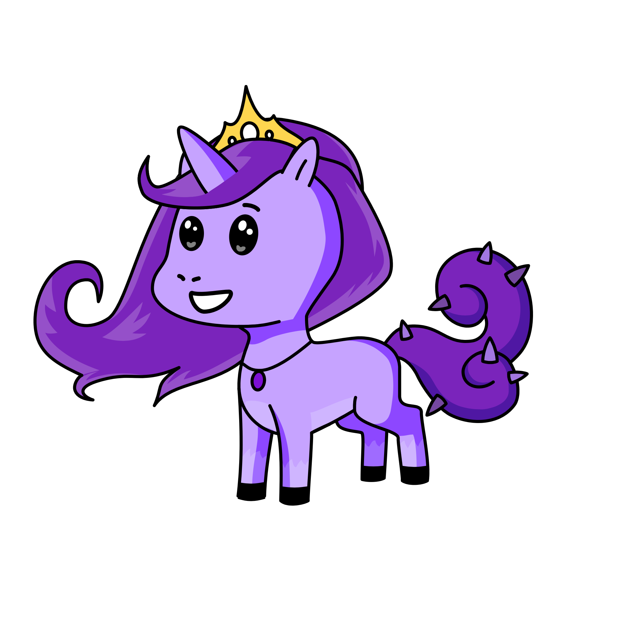 Luna, the unicorn