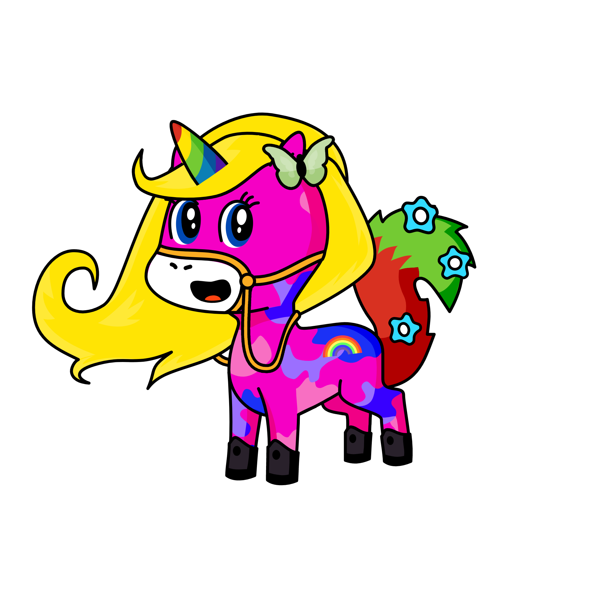 Ashley, the unicorn