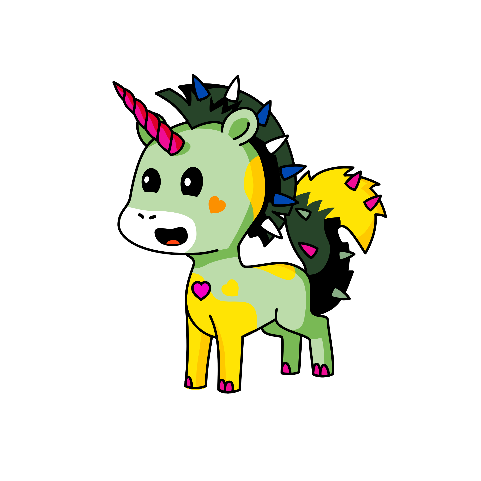 Wedge , the unicorn