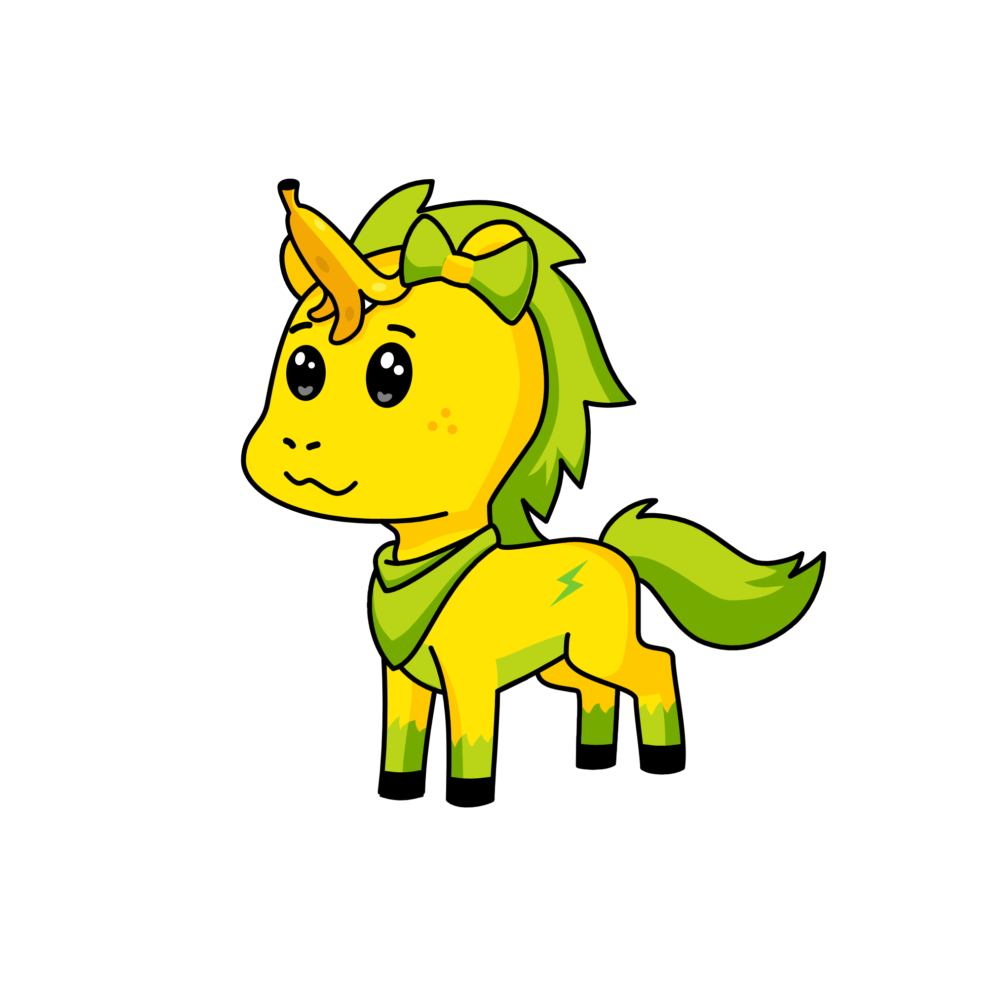 Banana, the unicorn