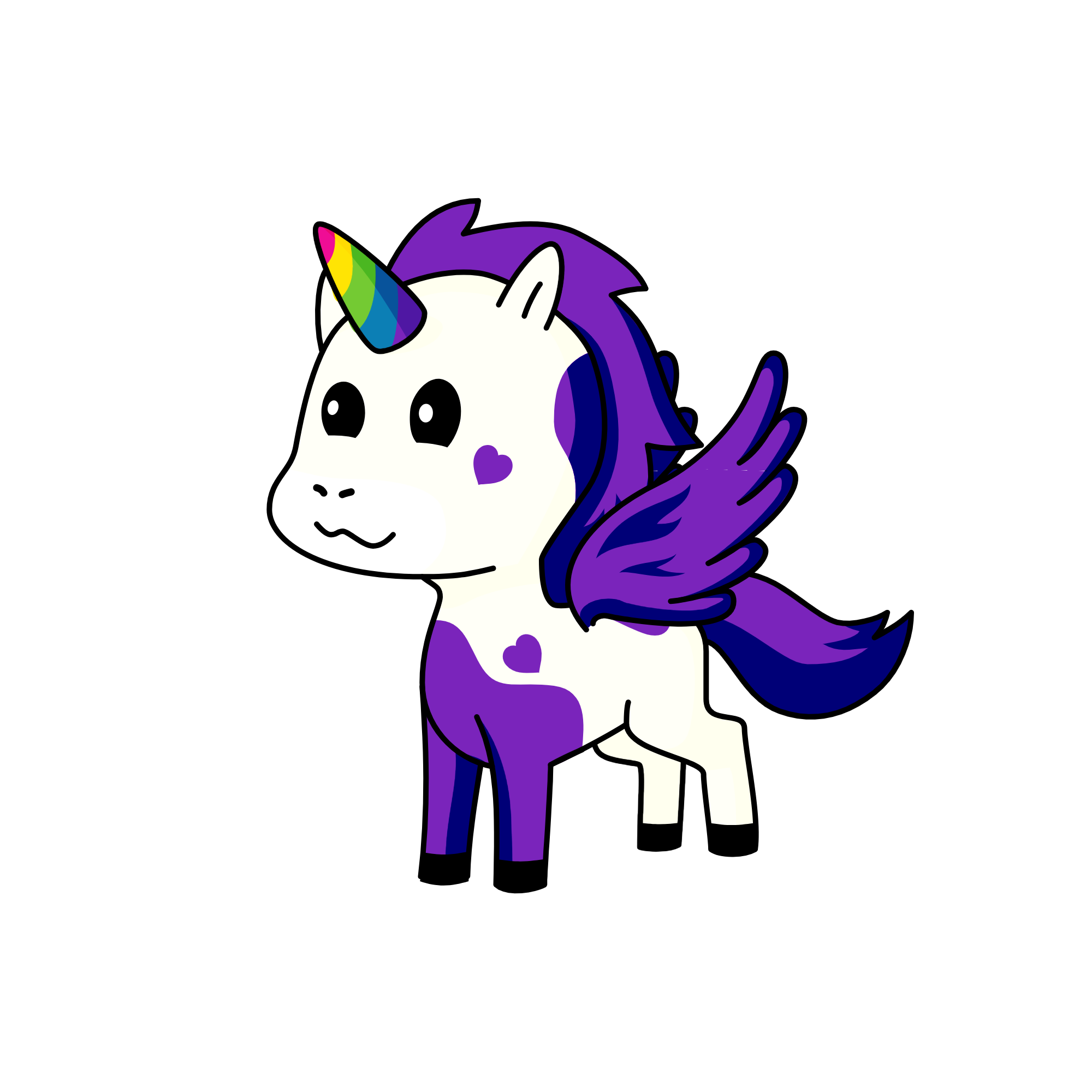 Crisp, the unicorn