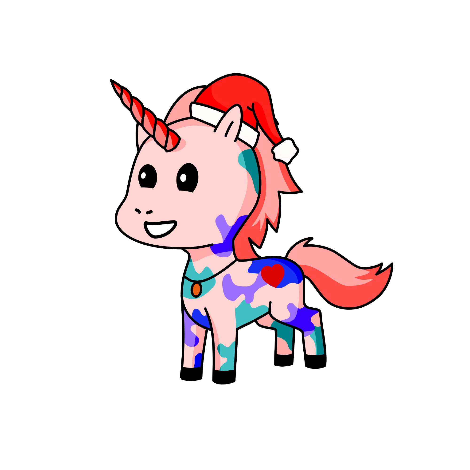 camo corn, the unicorn
