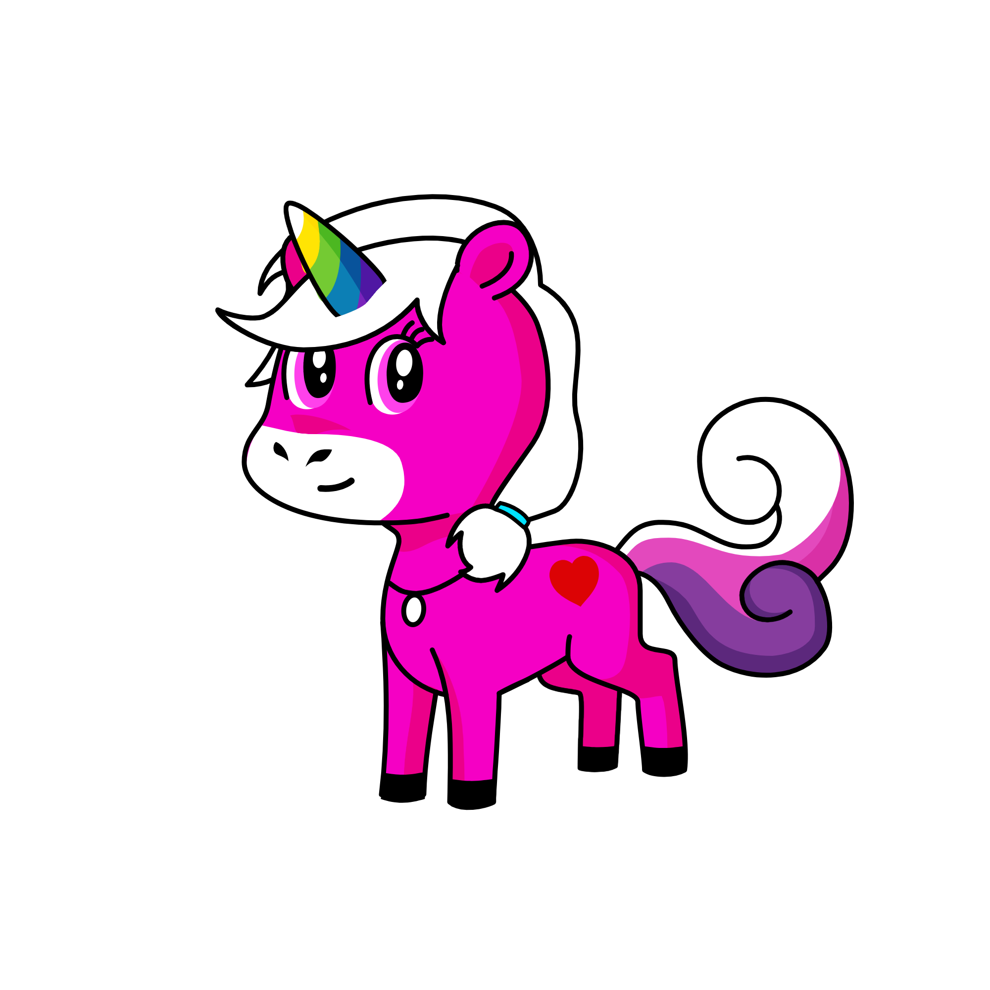 night suger, the unicorn