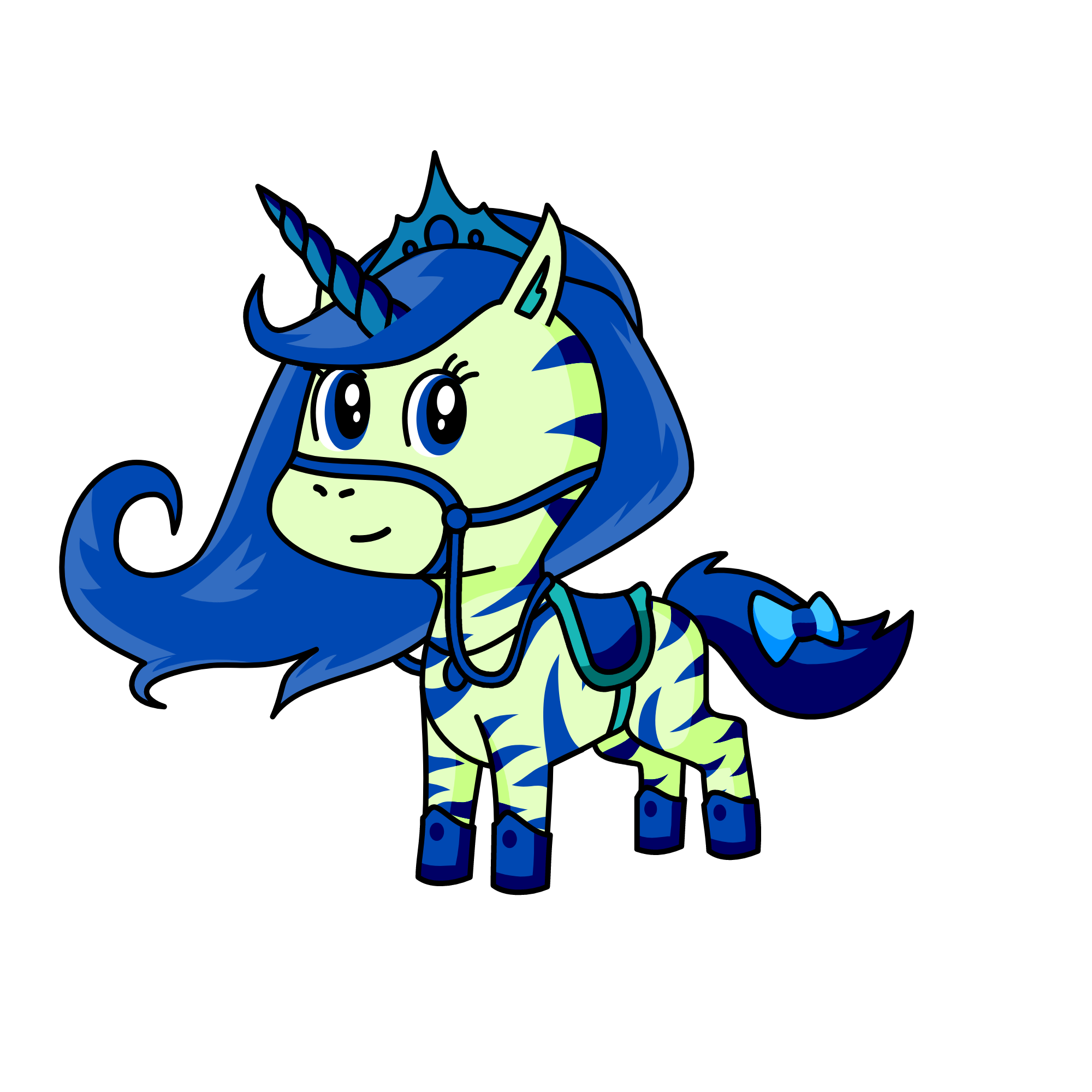 blue cream, the unicorn