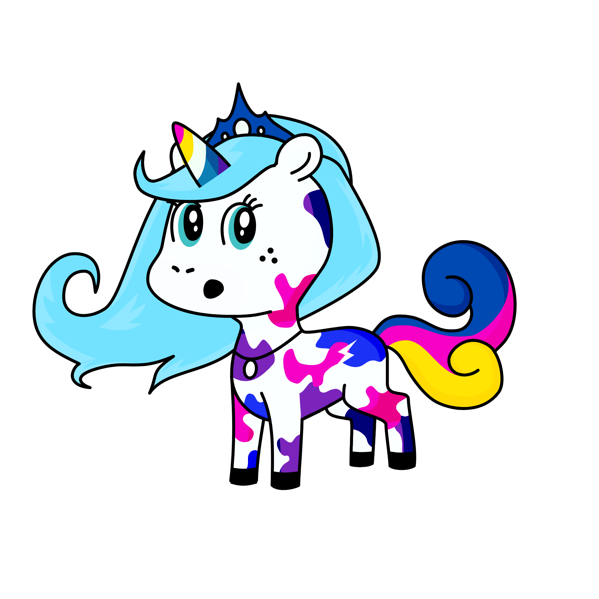 Ice, the unicorn