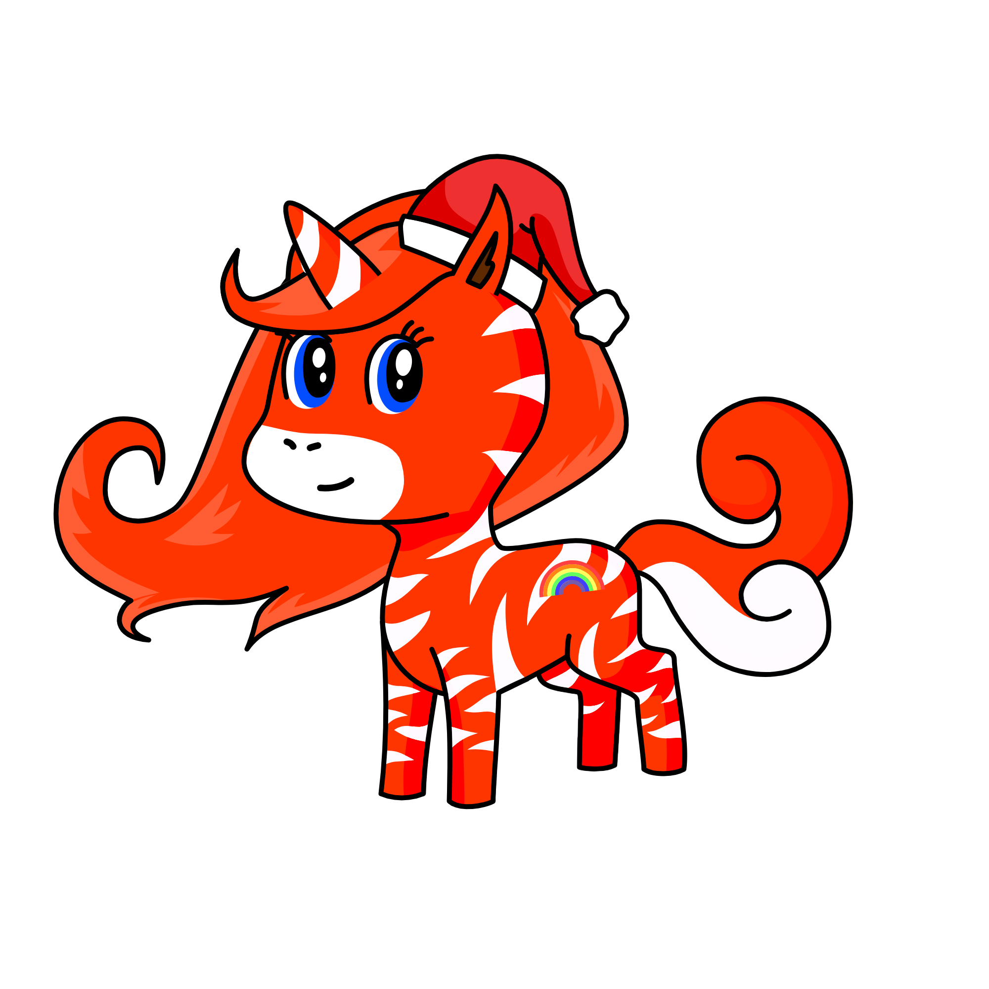 โค๏ธ๐งก๐๐๐, the unicorn