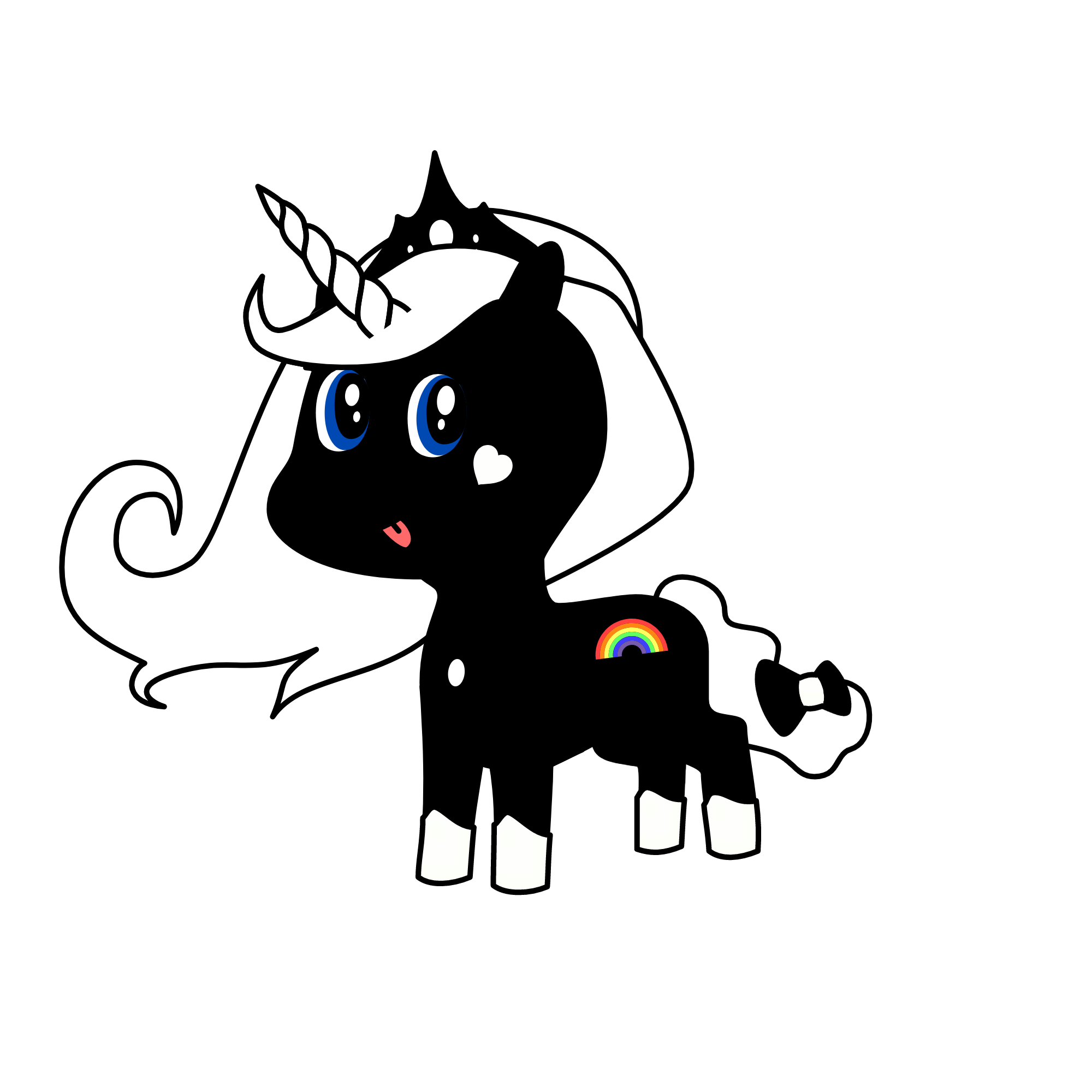 Nightmare, the unicorn