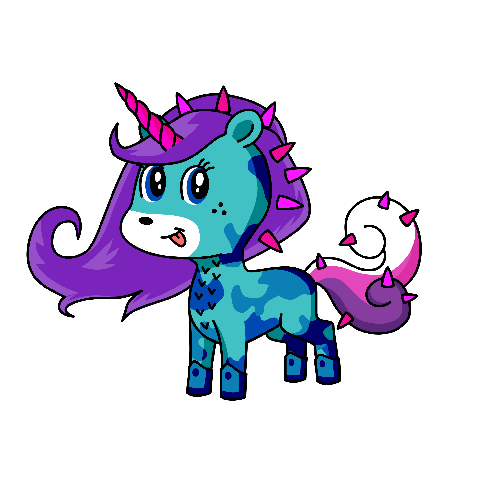 Sparky, the unicorn