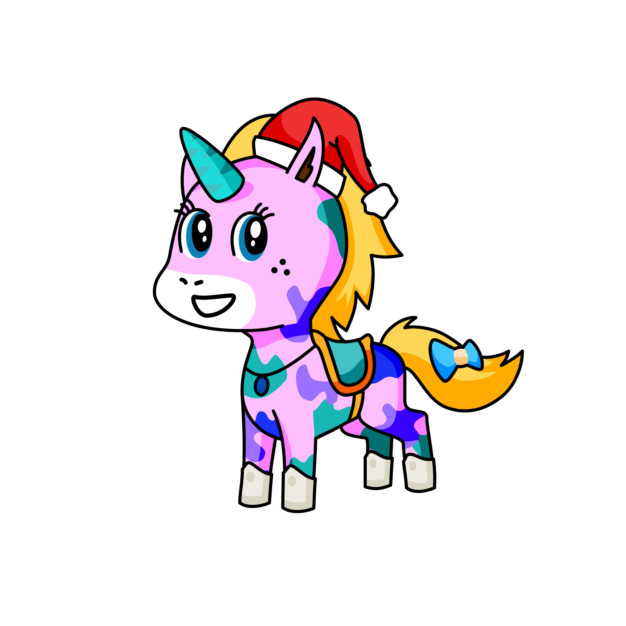 snowy, the unicorn
