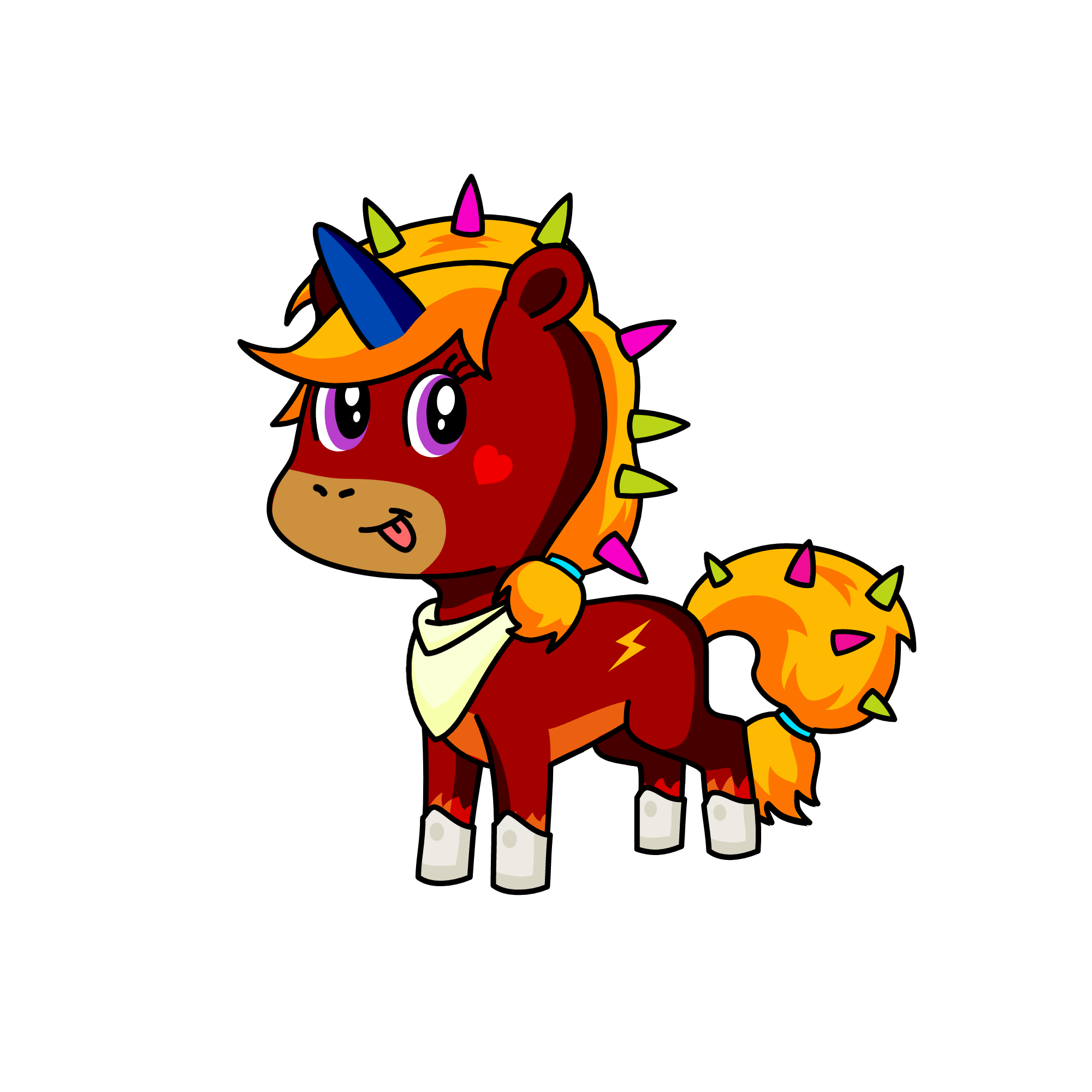 Diana, the unicorn