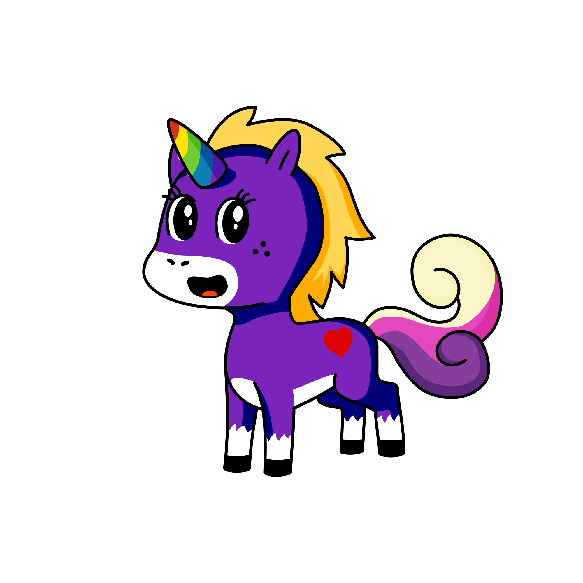 Erthd, the unicorn