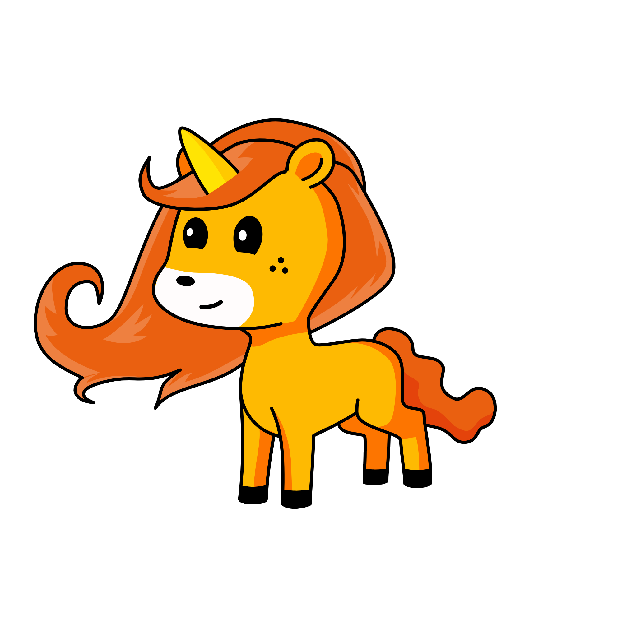 sunrise, the unicorn