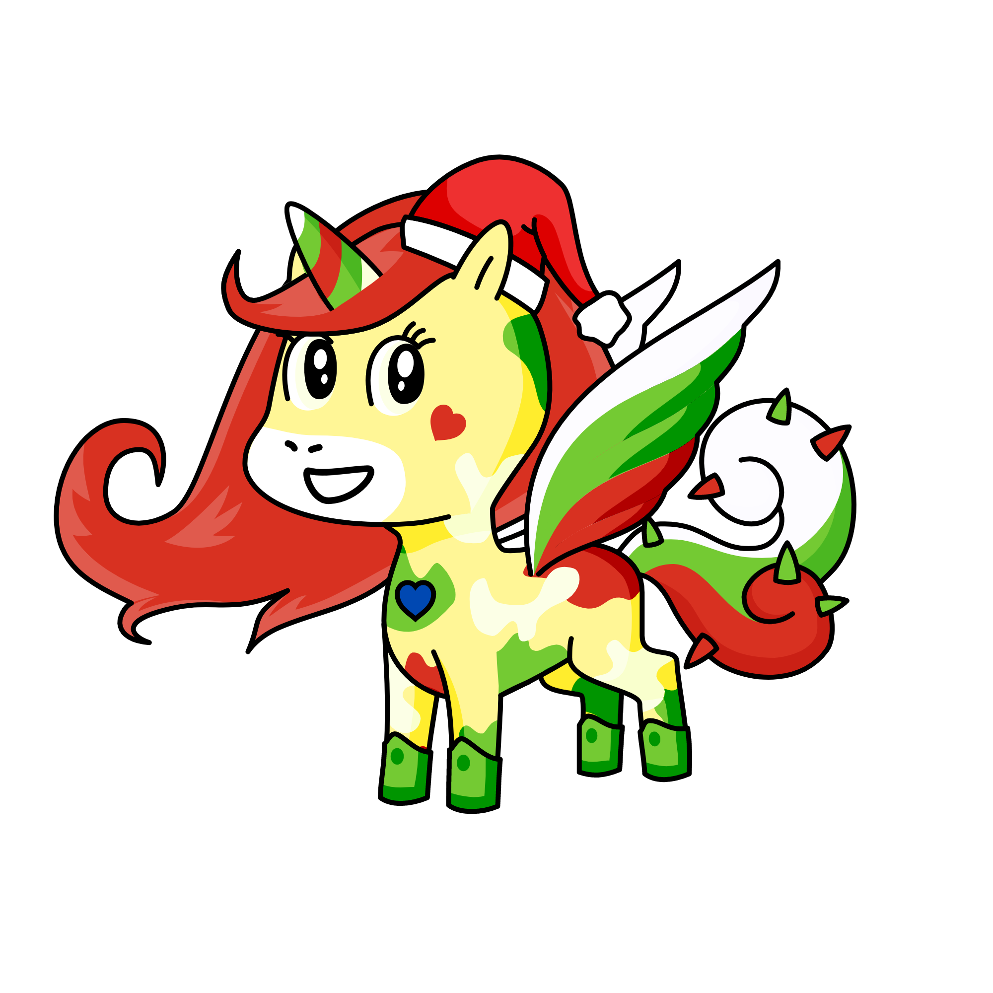 Merry Xmas, the unicorn