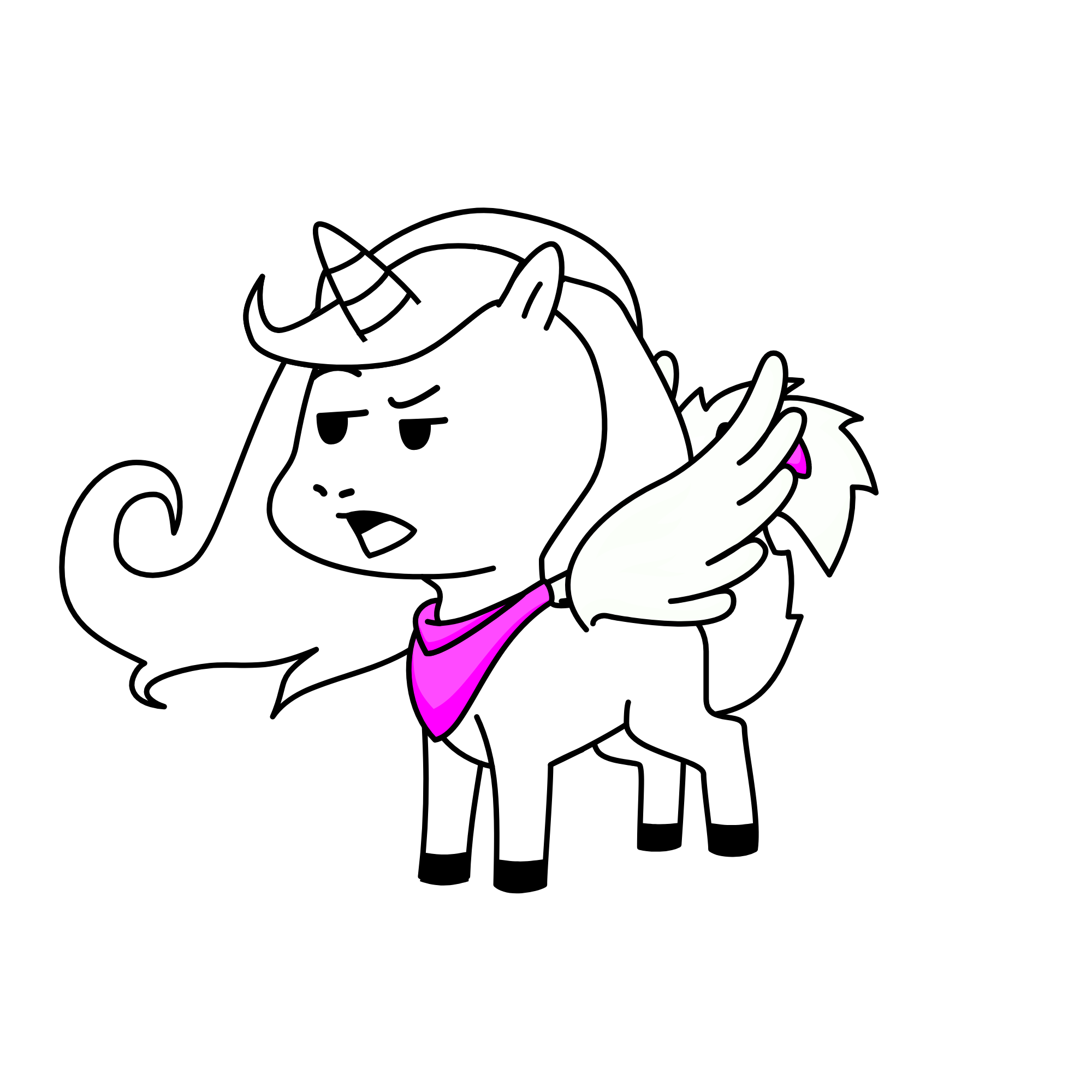 Carla, the unicorn