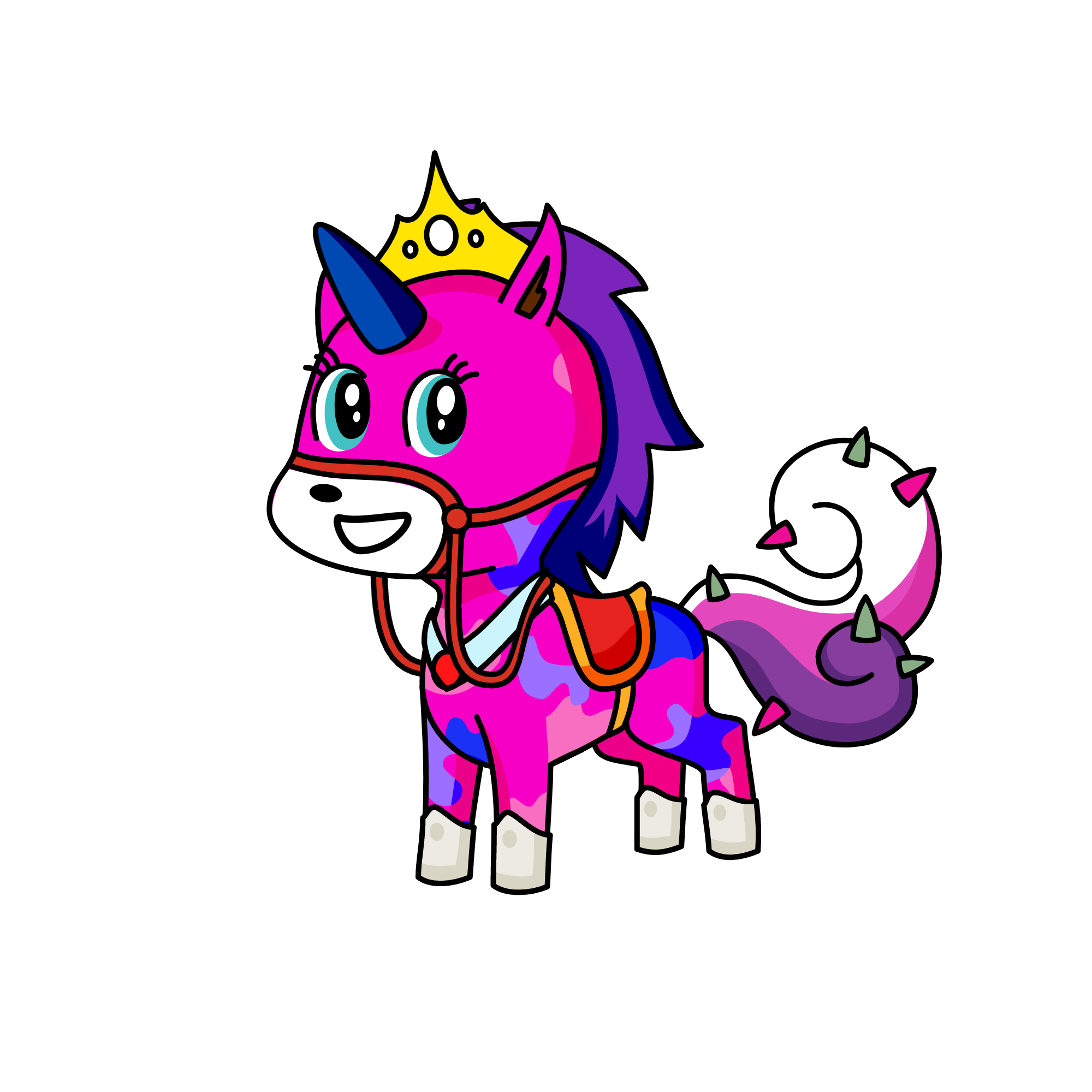 Queen, the unicorn