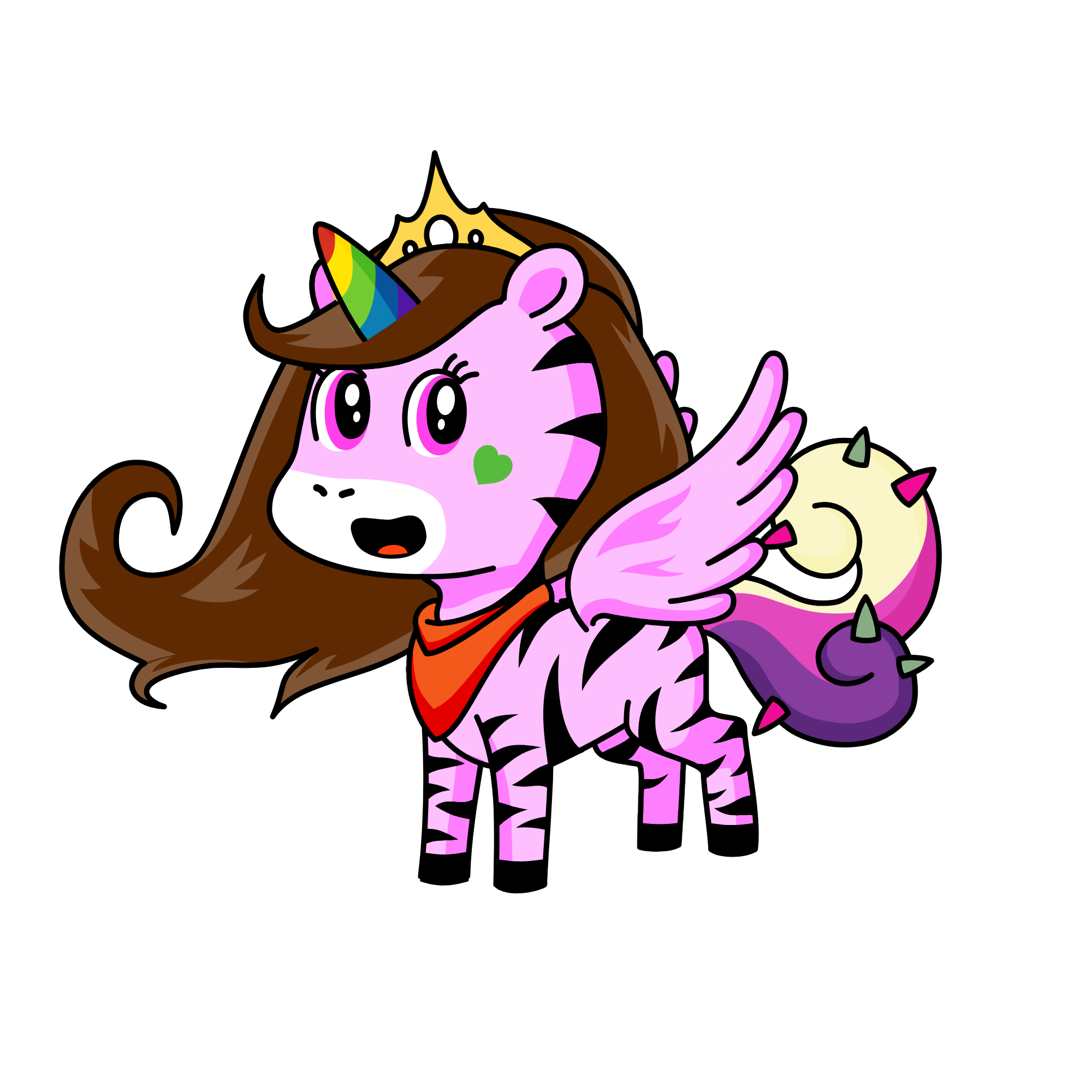 سالي, the unicorn