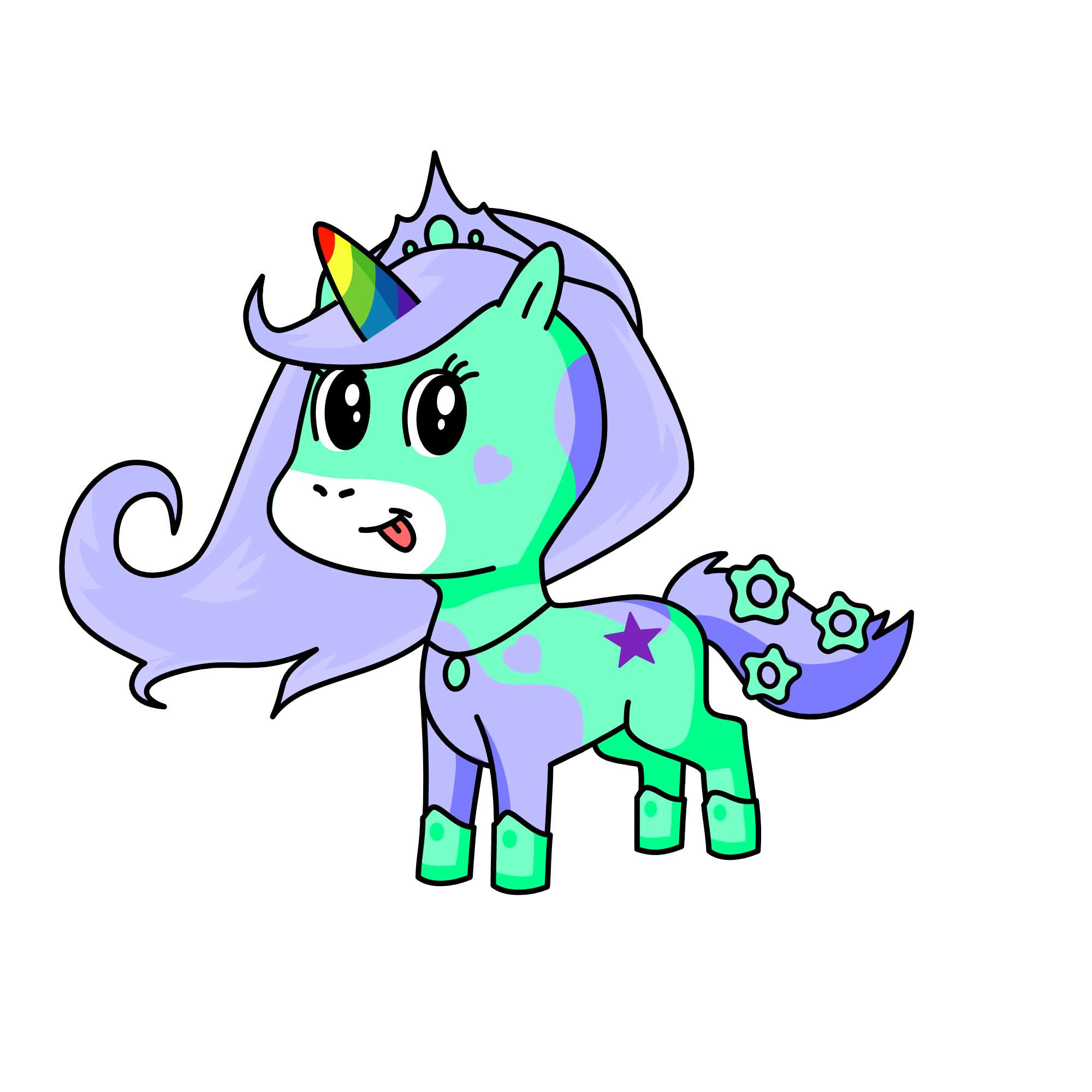 Elsa, the unicorn