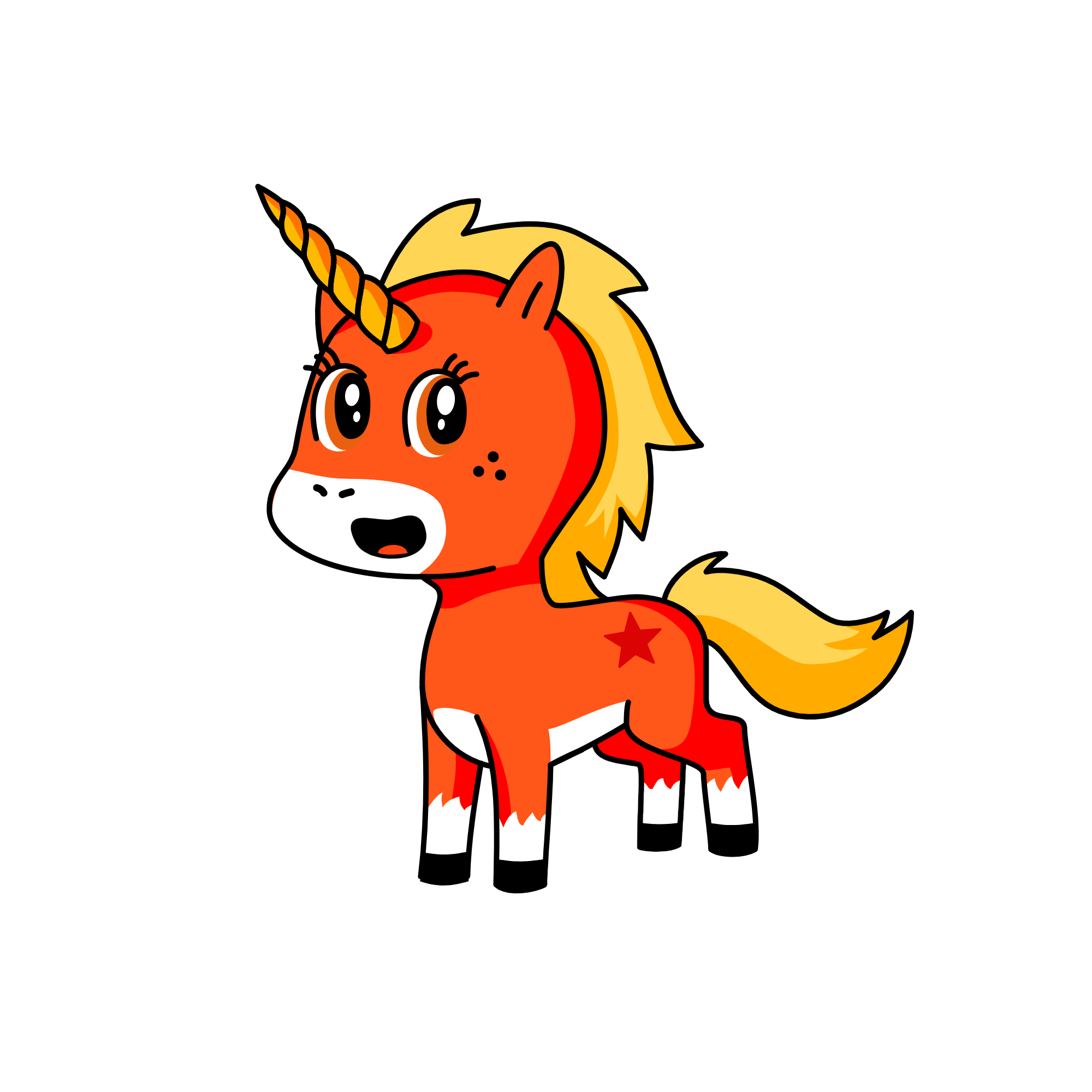 Cutie , the unicorn