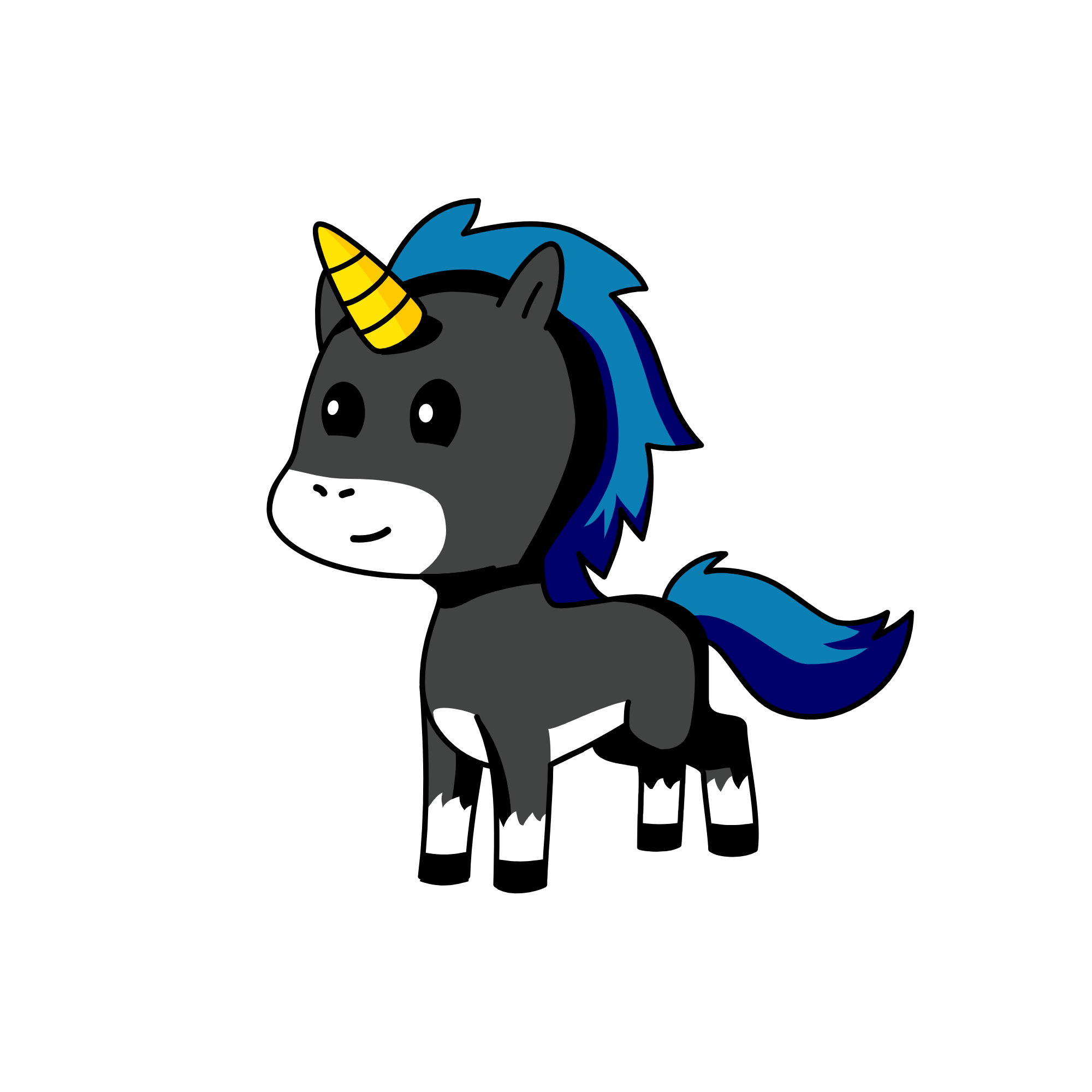 Shadow, the unicorn