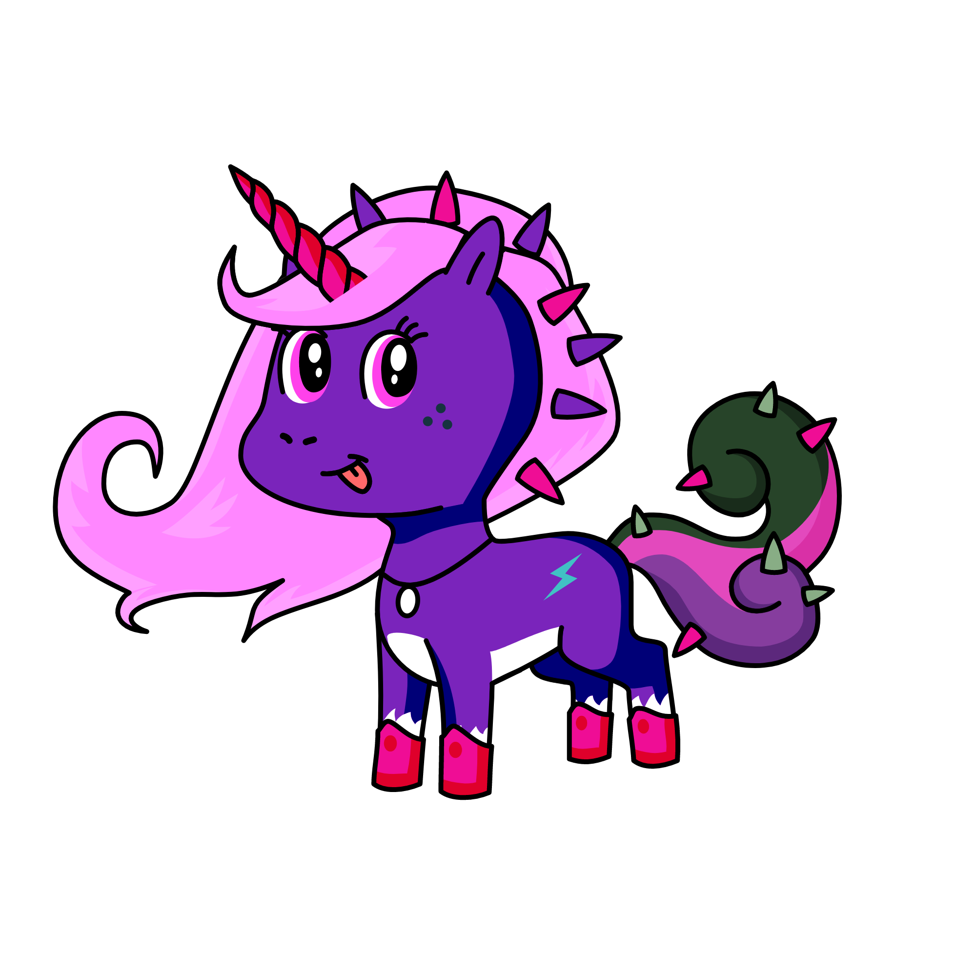 Rocking Unicorn, the unicorn