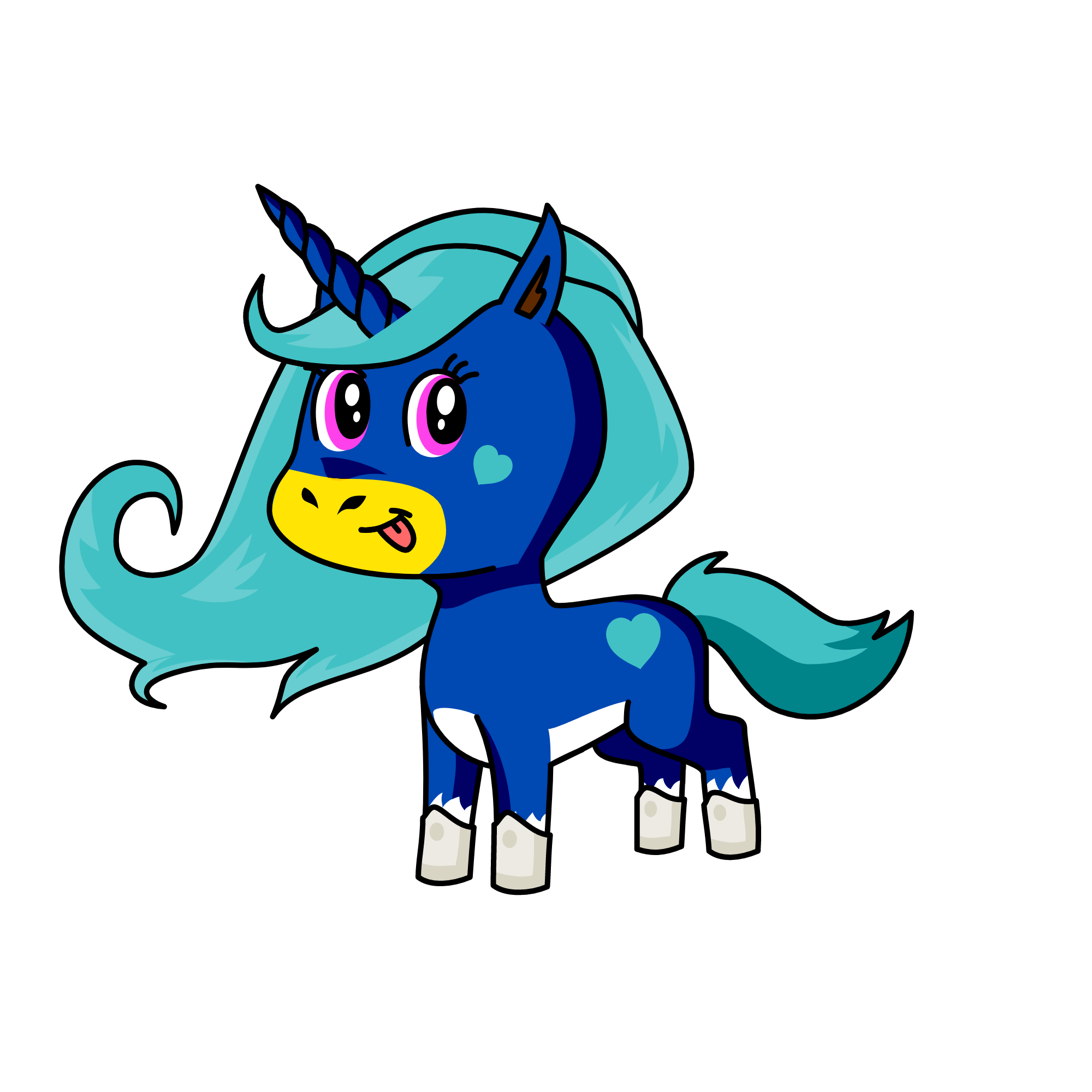 Lovely, the unicorn