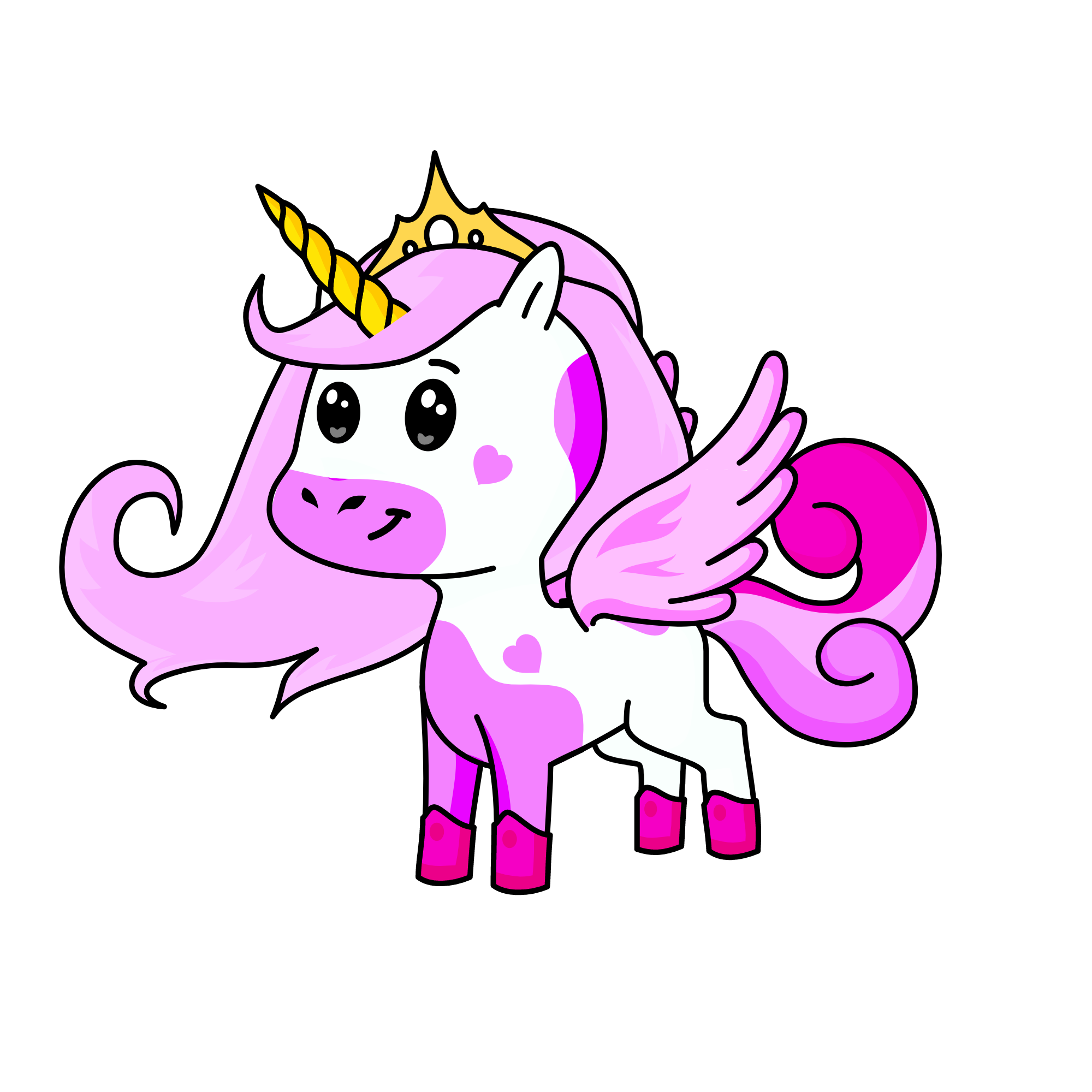 Happy Holidays!, the unicorn