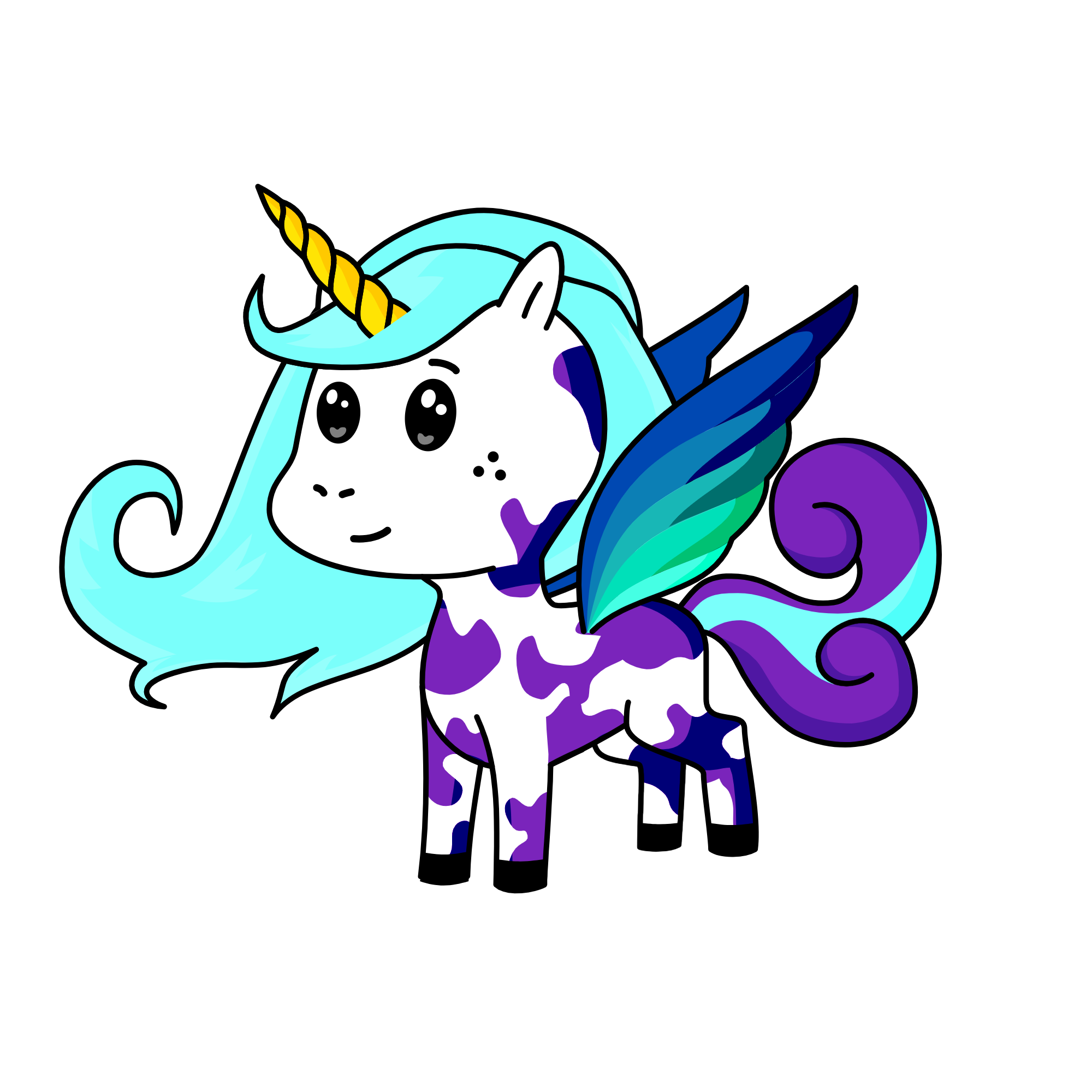 Sophia, the unicorn