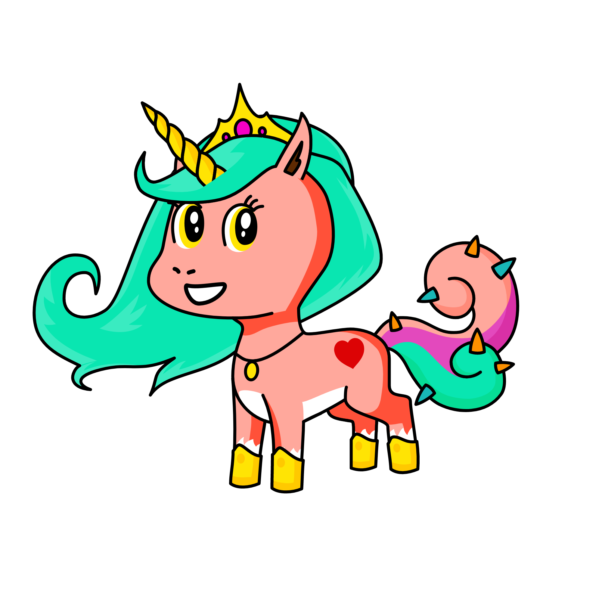 Prachi, the unicorn