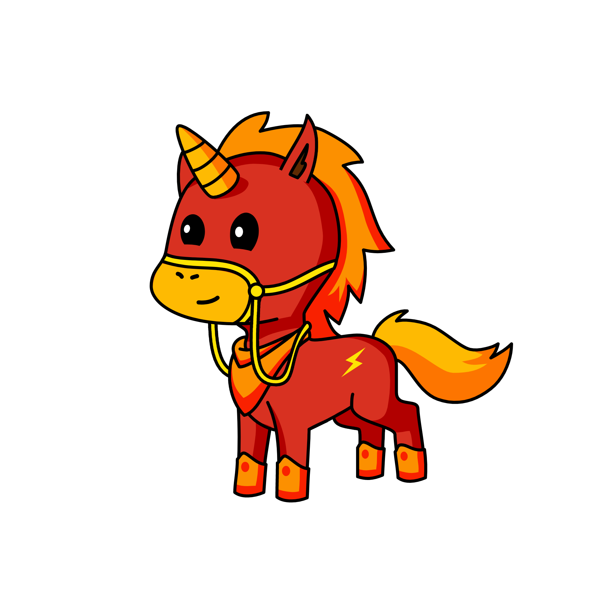 fire, the unicorn