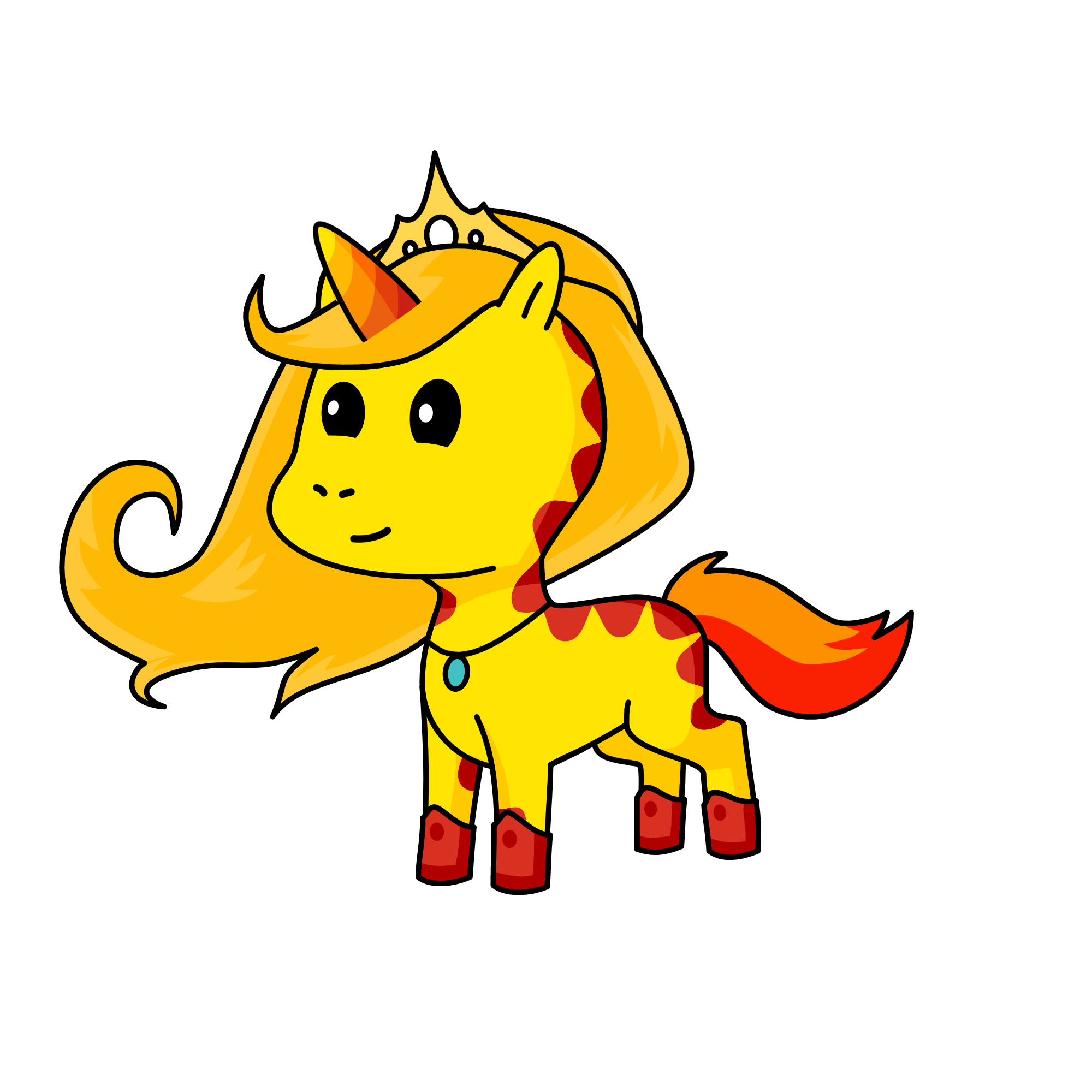 Sunshine, the unicorn