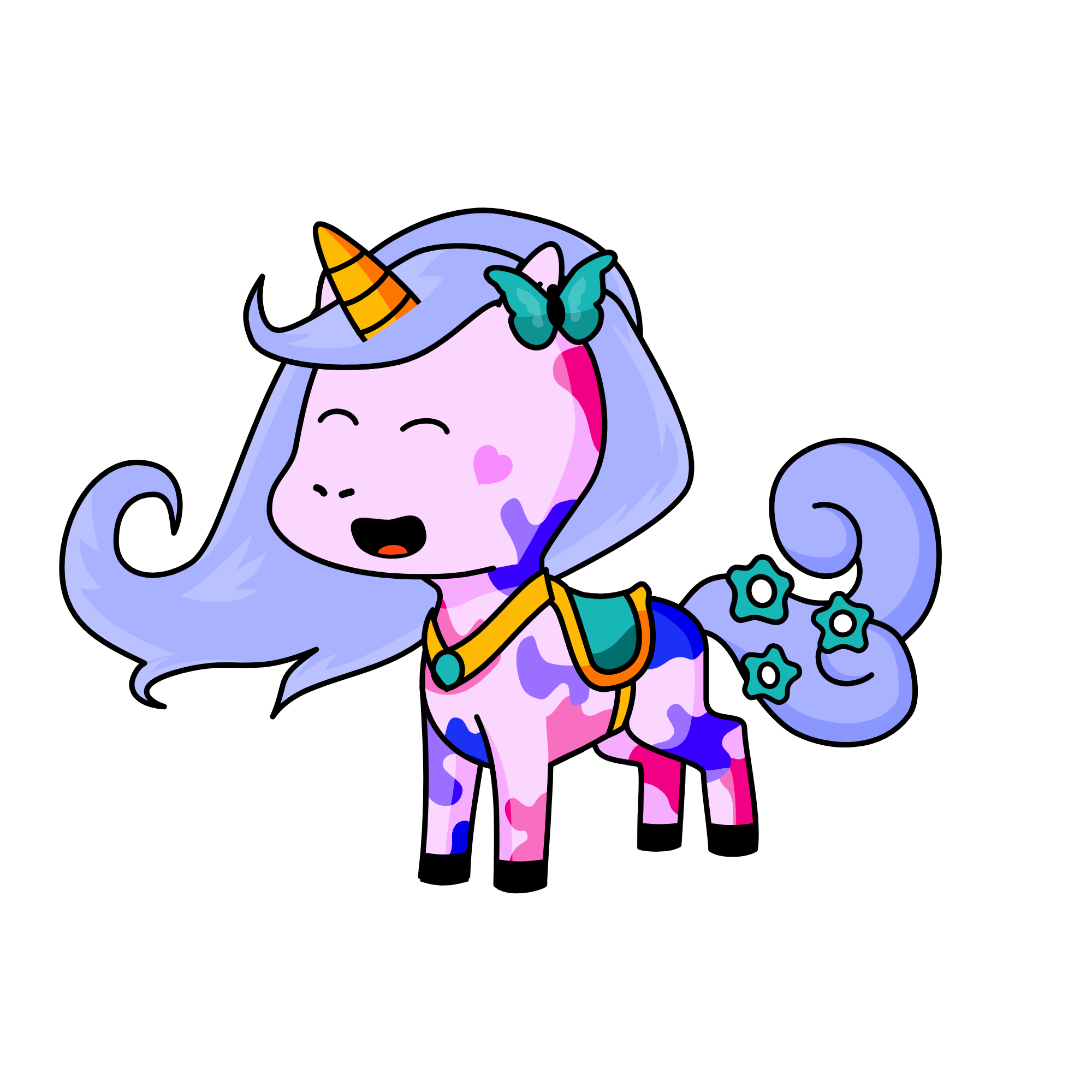 Amethyst, the unicorn
