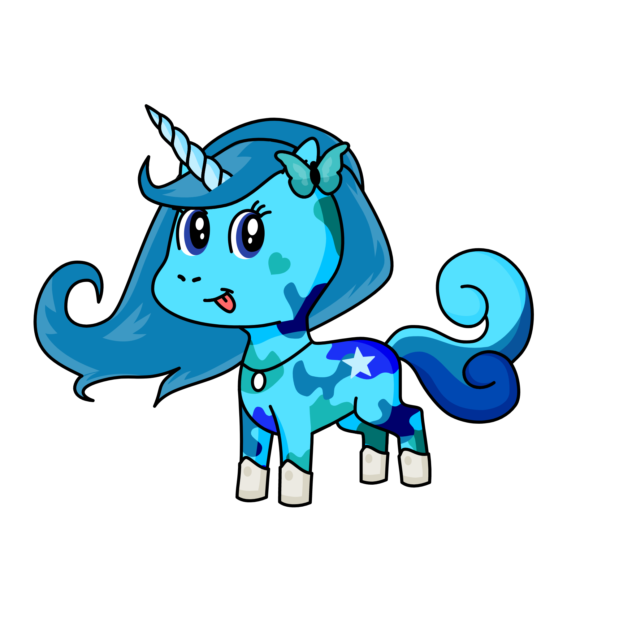 Ice, the unicorn
