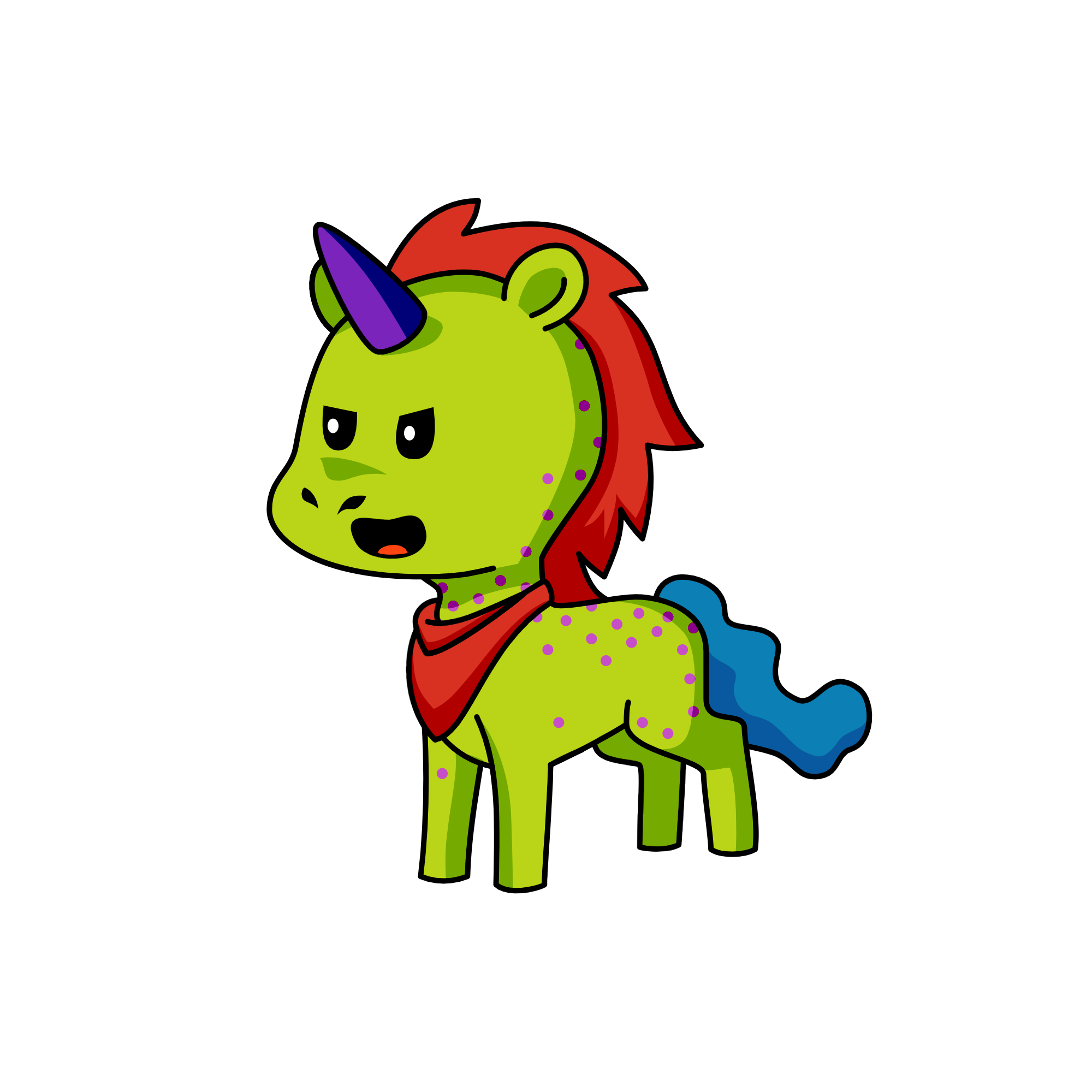 poo, the unicorn