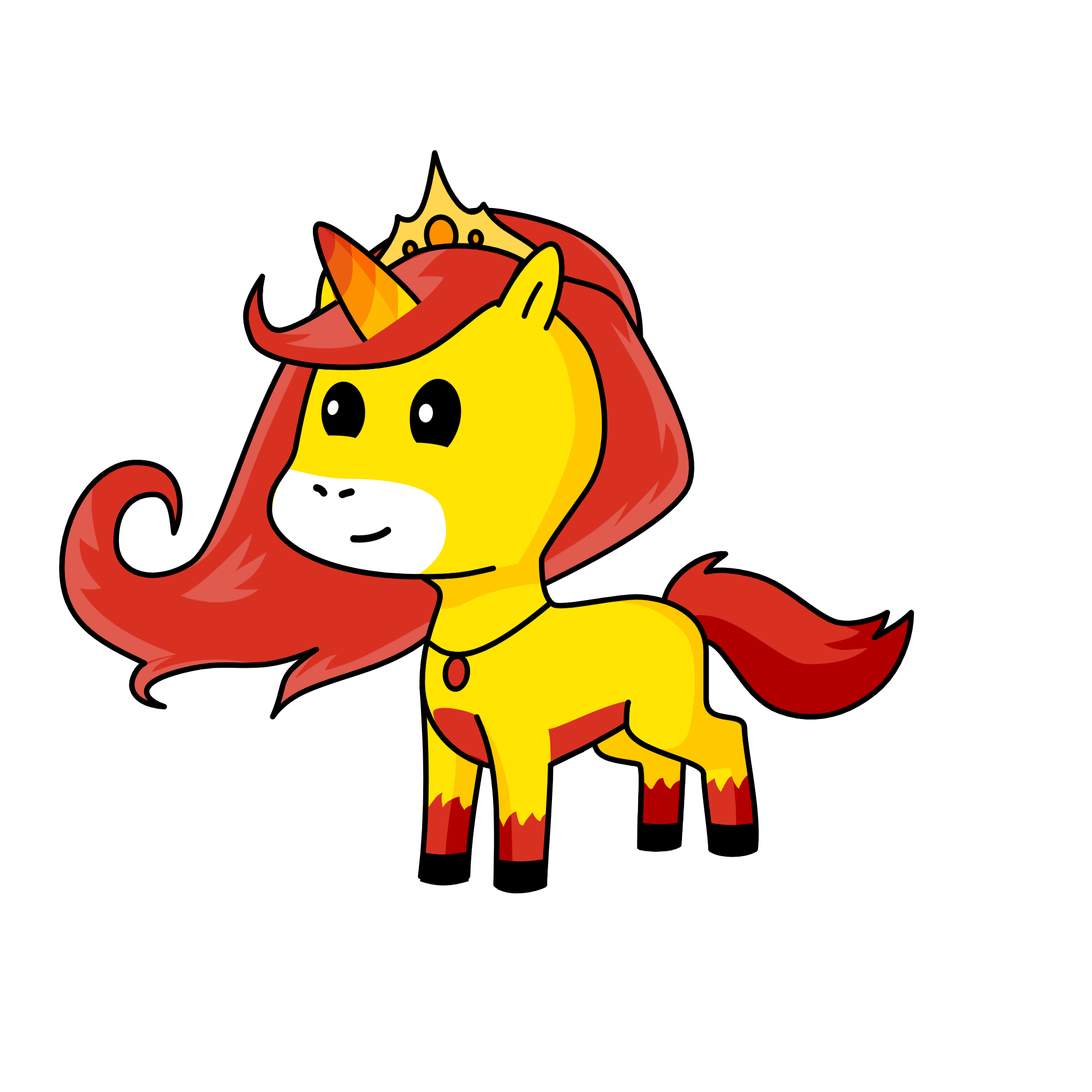 Fighter corn, the unicorn
