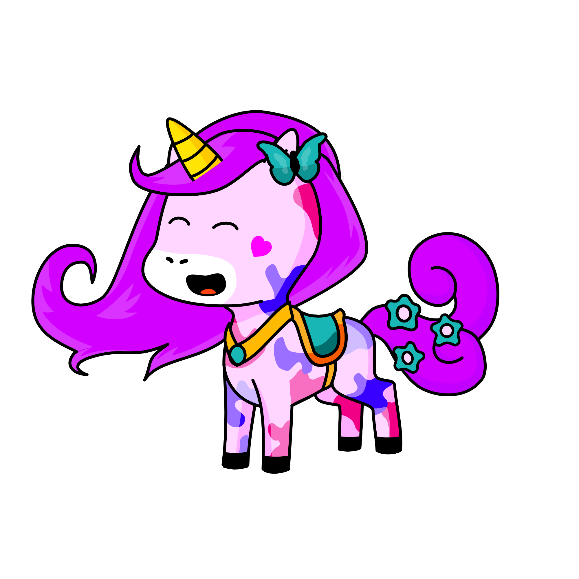 Amethyst, the unicorn