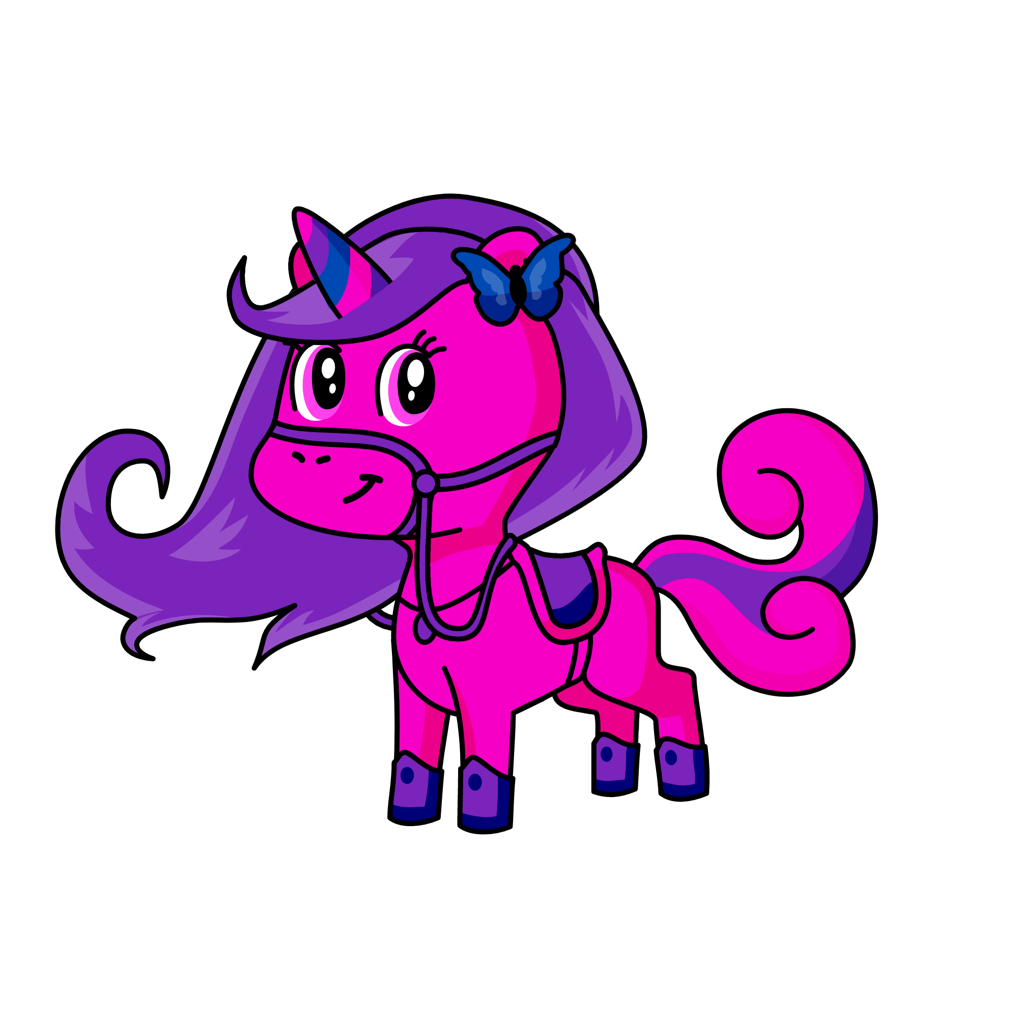 this person did not enter a name, the unicorn