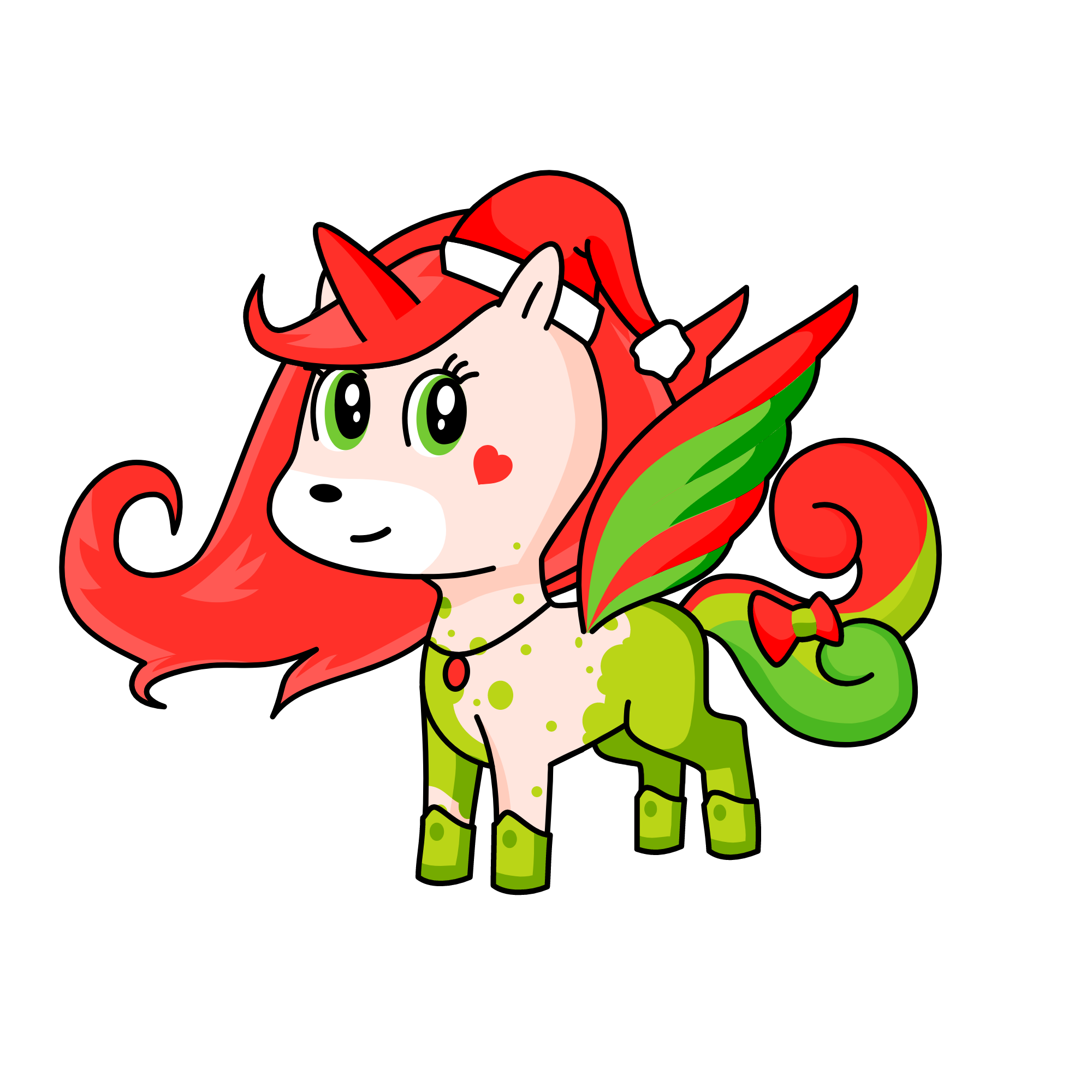 christmas, the unicorn